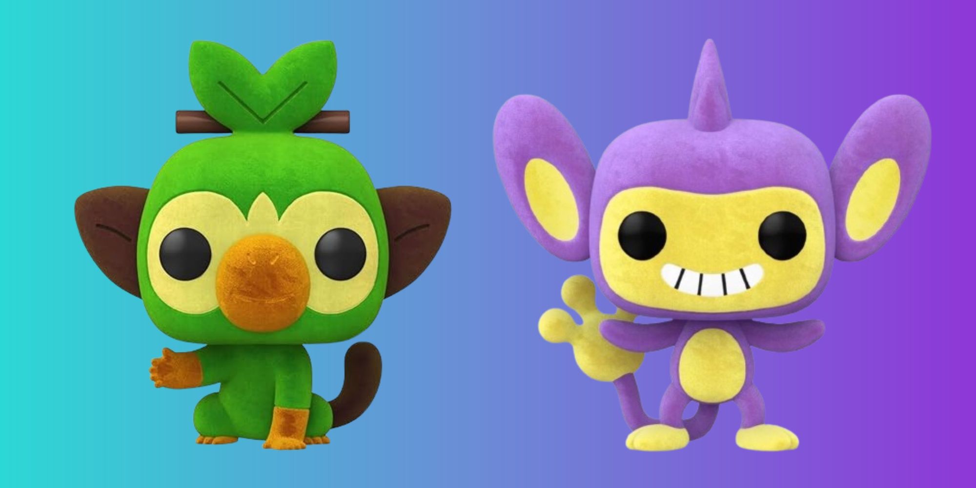 Pokemon's Grookey And Aipom Are Getting Flocked Funko Pops