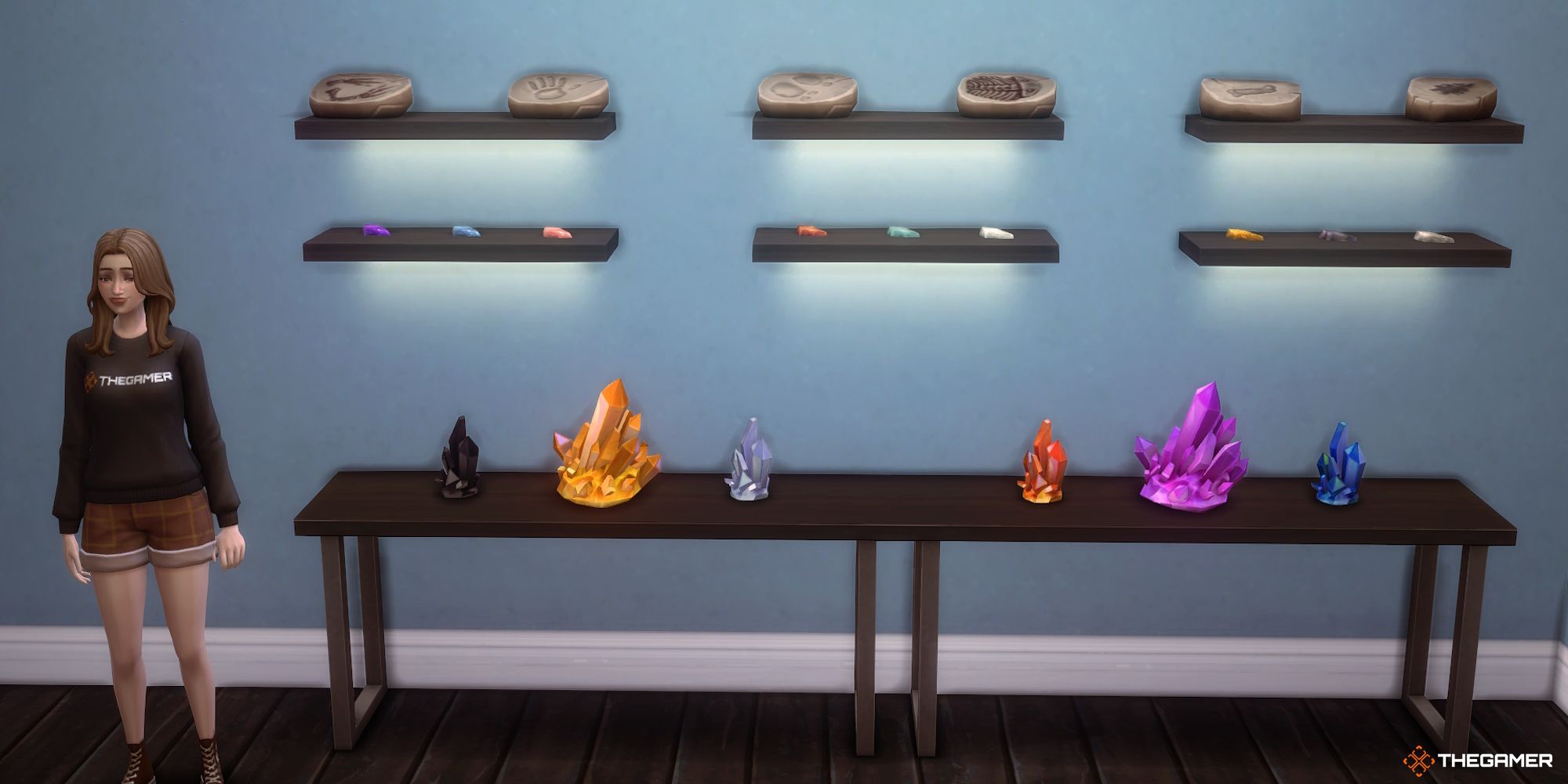 The Sims 4: How To Complete Metals, Crystal, and Fossils Collections
