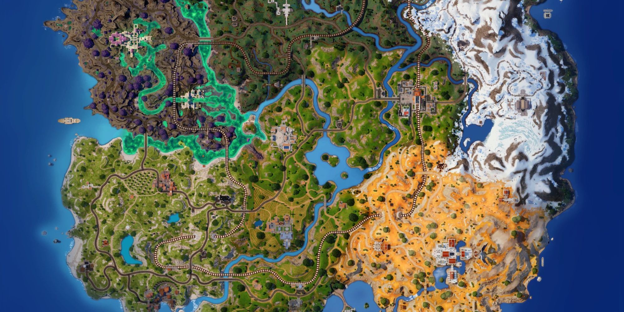 Fortnite Chapter 5, Season 2 Map Revealed