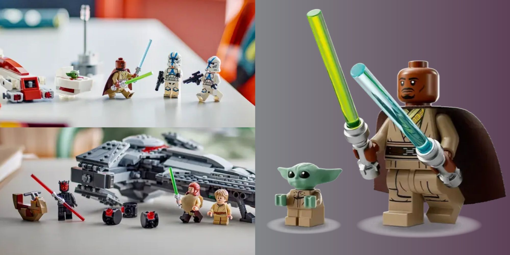 Lego Star Wars Set Reveals Include Darth Maul And An Extra-Mini Grogu Minifigure