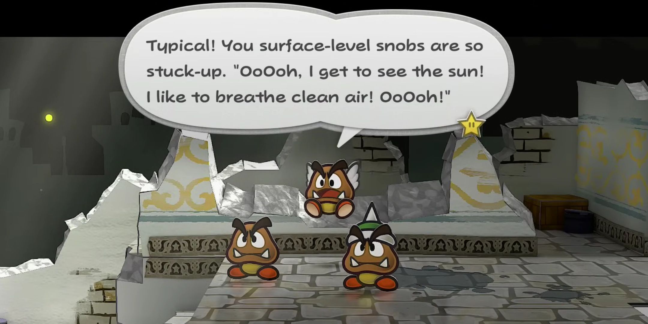 Paper Mario Remake Changes Bowser's Fat-Shaming And The Cat-Calling Goombas