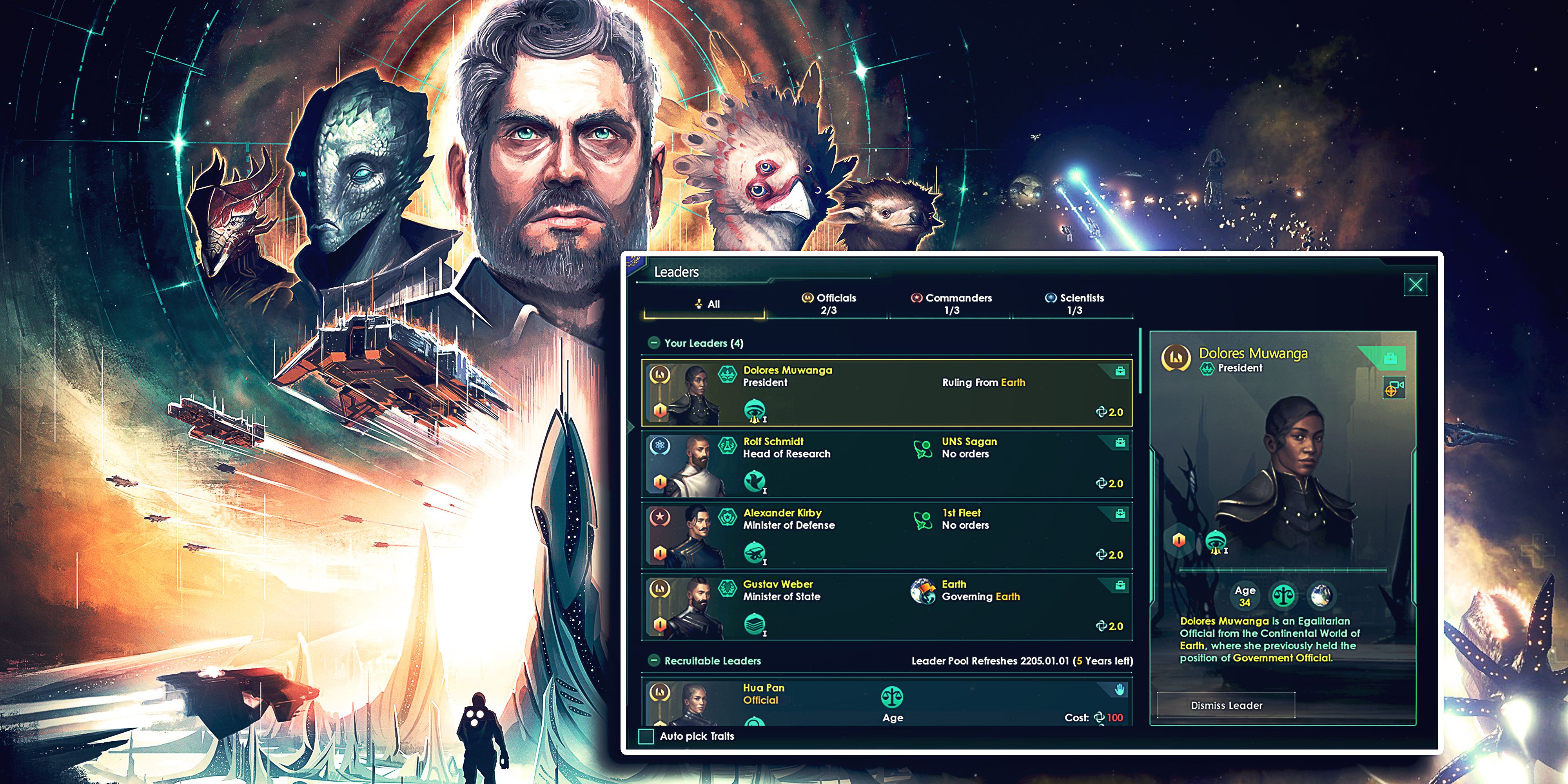 Stellaris: 8 Best Leader Traits