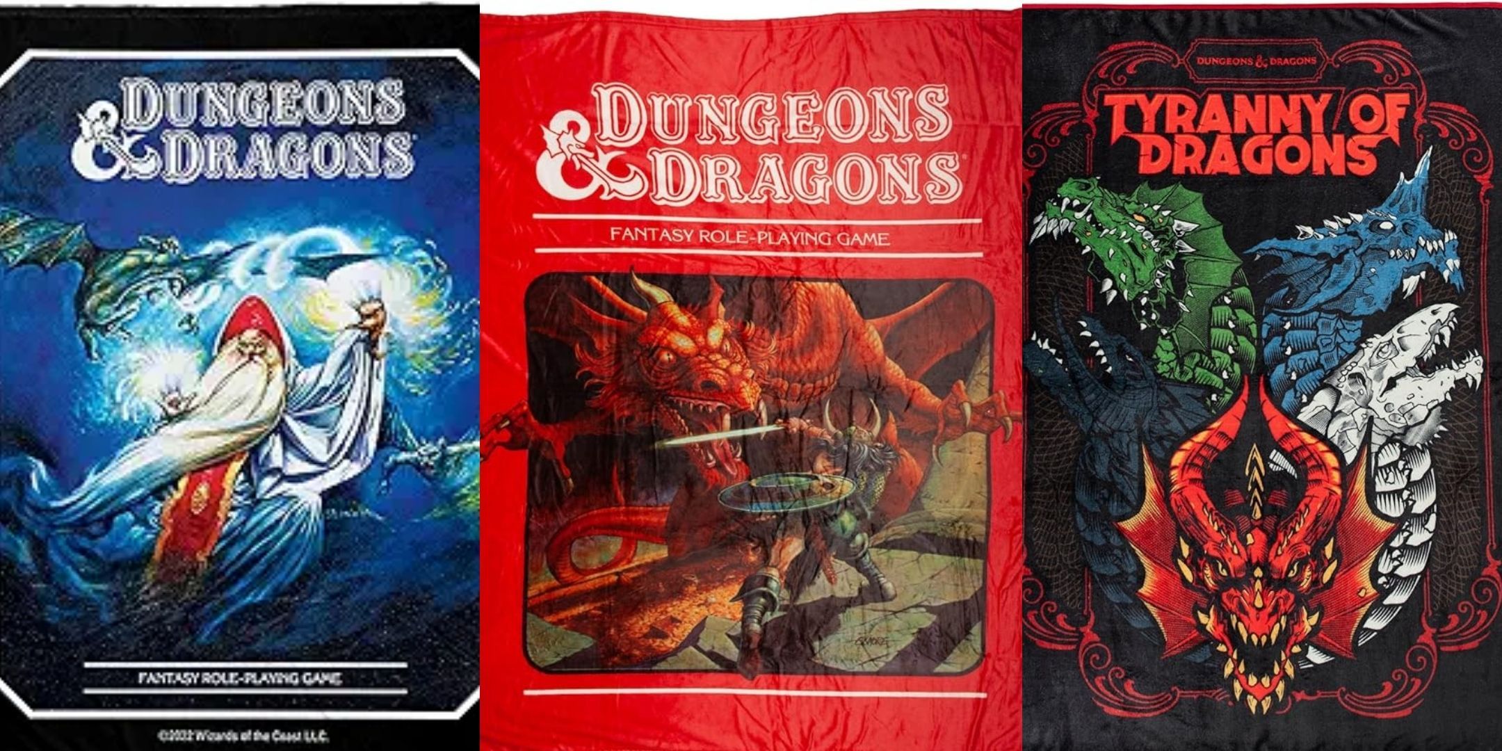 7 Dungeons & Dragons-Themed Blankets To Keep Yourself Warm