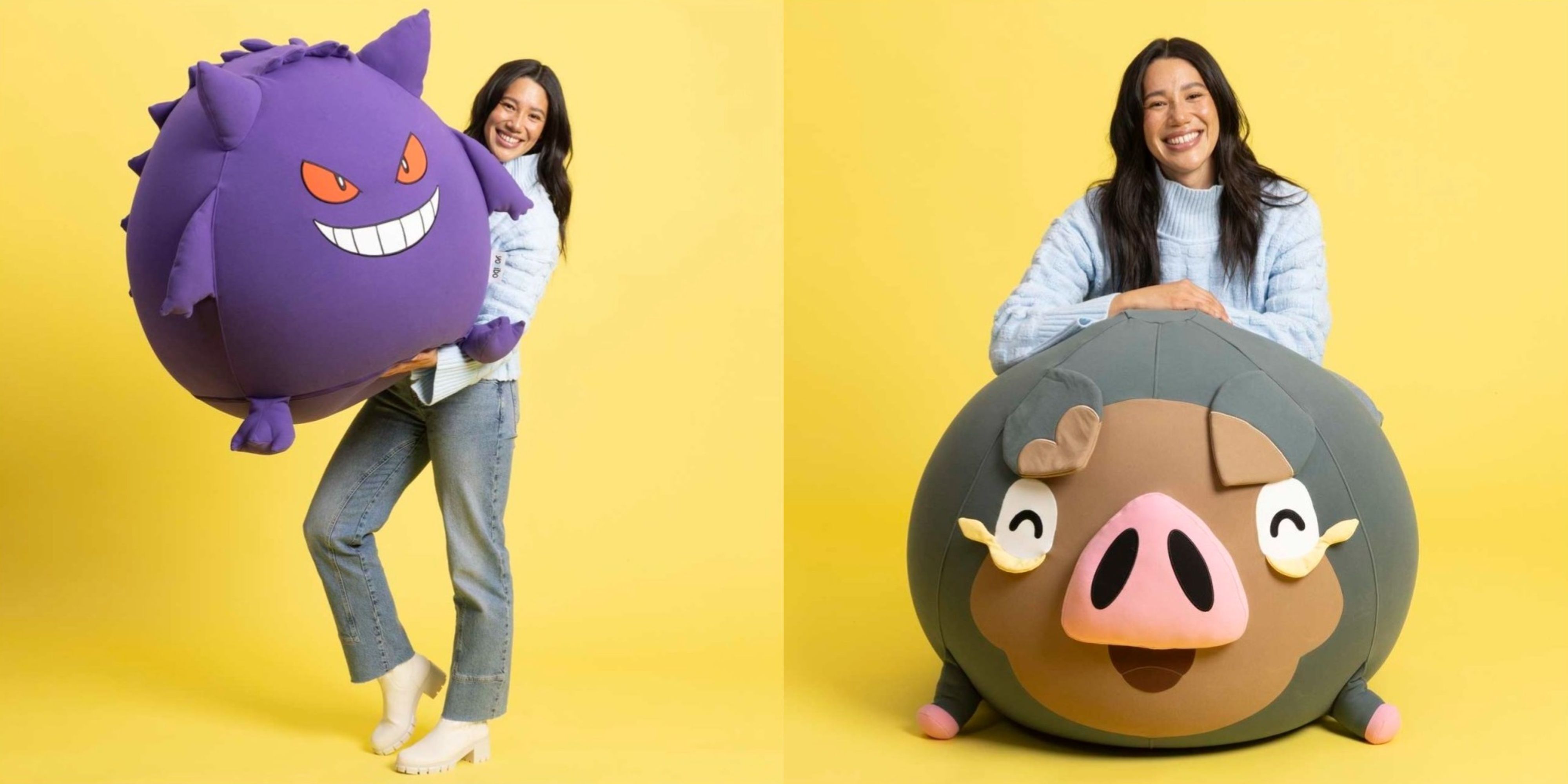 Gengar, Lechonk, And Jigglypuff Have Been Turned Into Massive Beanbags