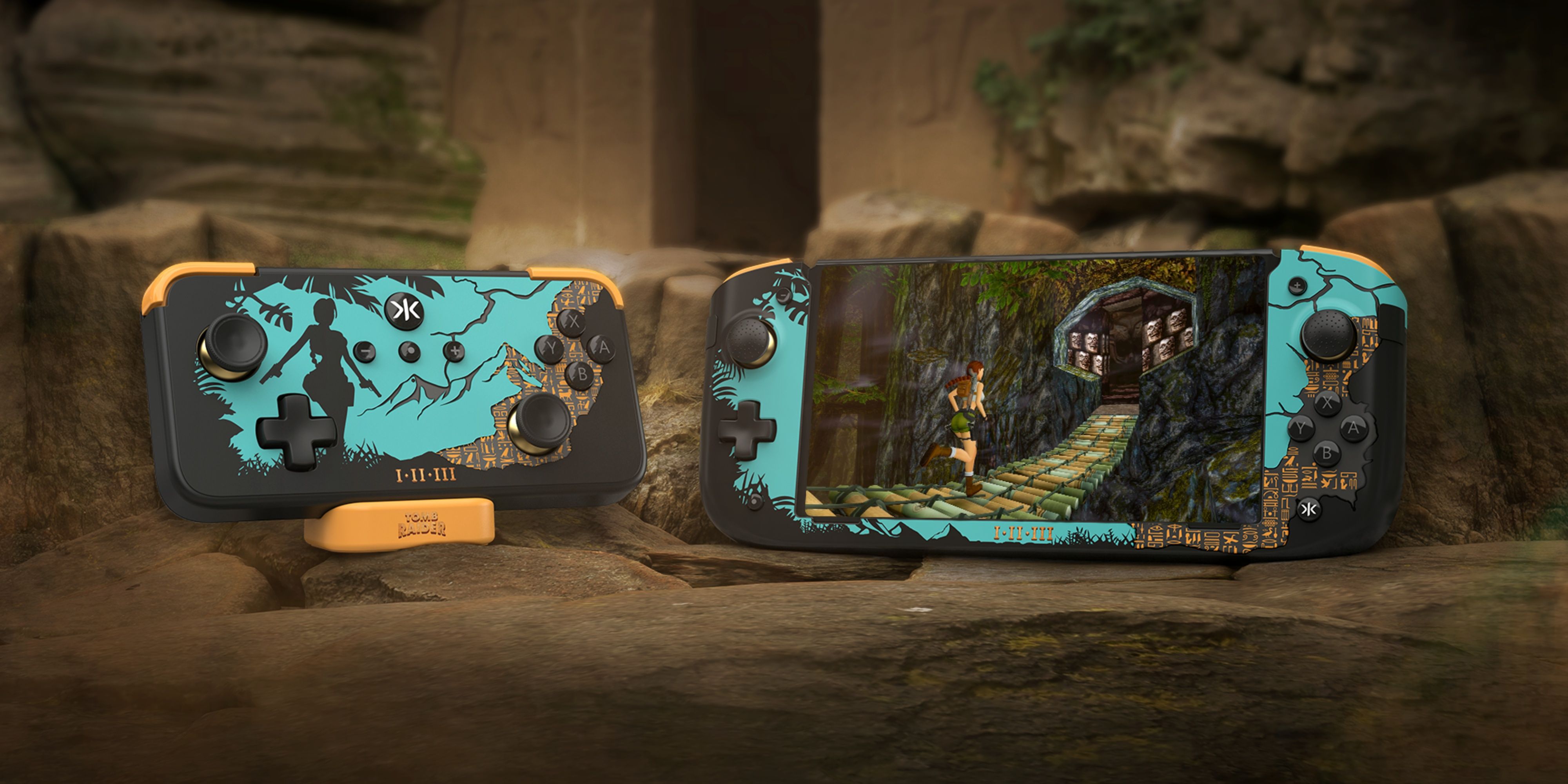 The Upcoming Nitro Deck Plus Has Been Given A Retro Tomb Raider Makeover