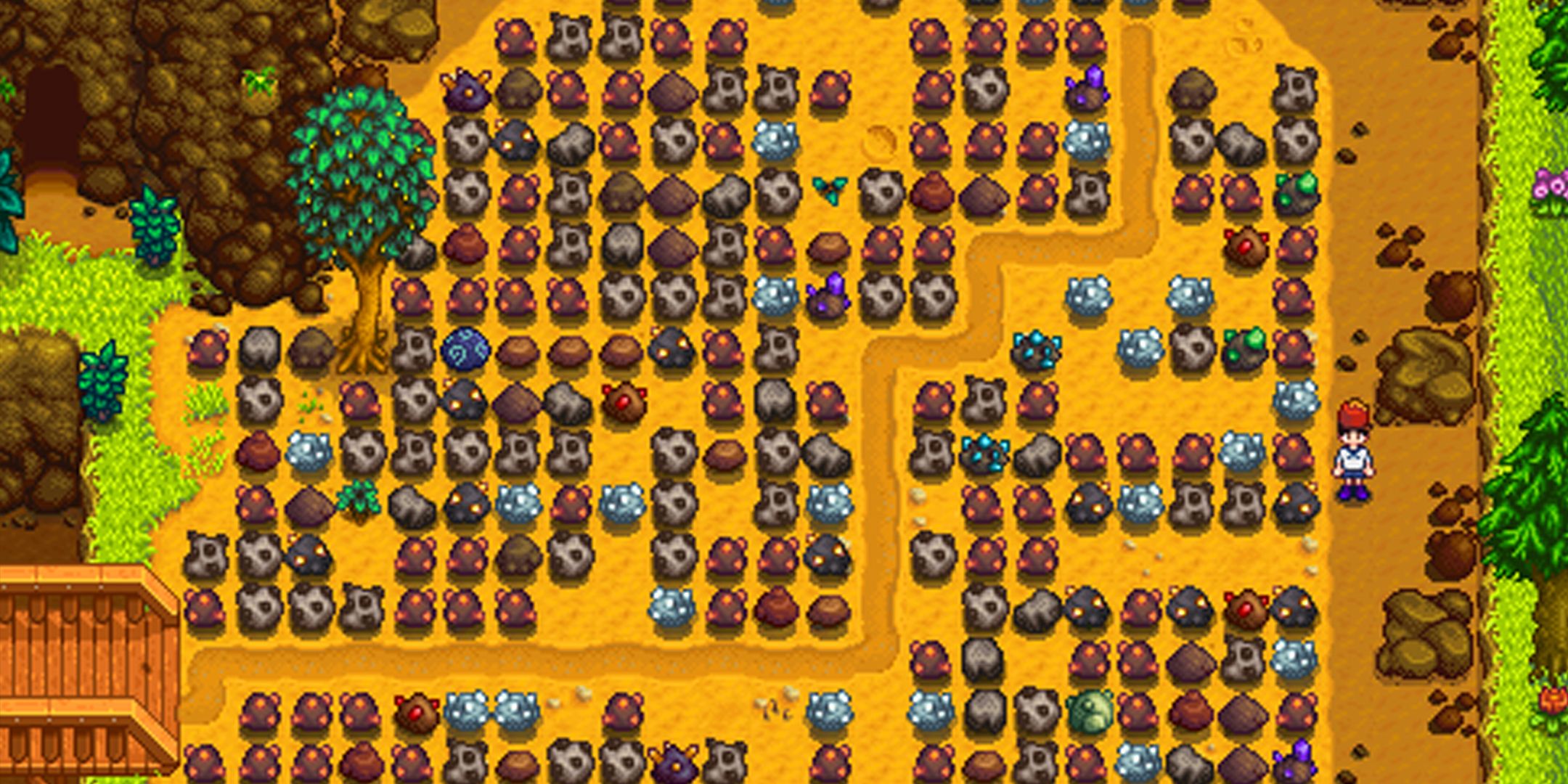 Stardew Valley Player Lets Quarry Grow For Entire Year