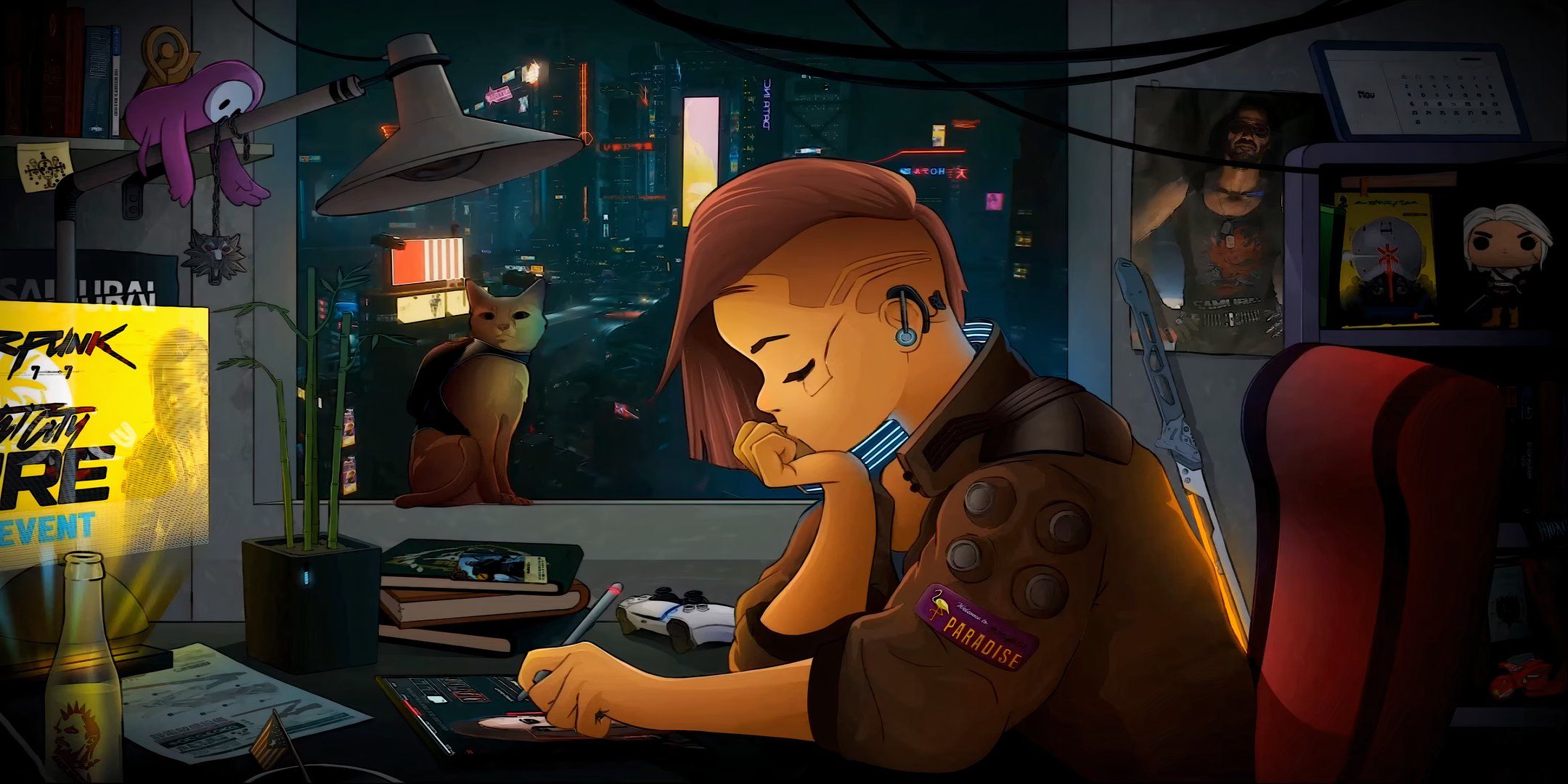 New Cyberpunk 2077 LoFi Album Is A Charitable Bop