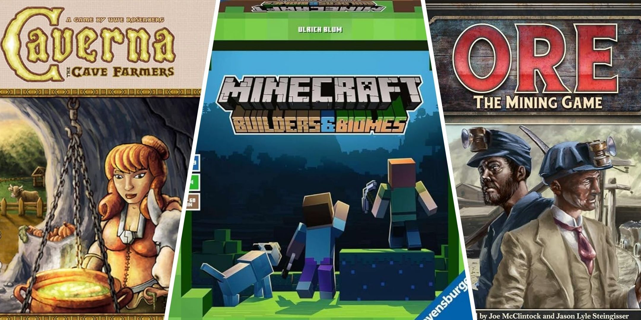 7 Board Games For People Who Like Minecraft