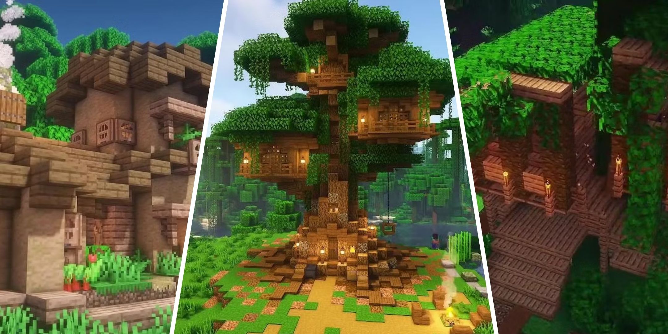 Minecraft: 8 Best Jungle House Ideas