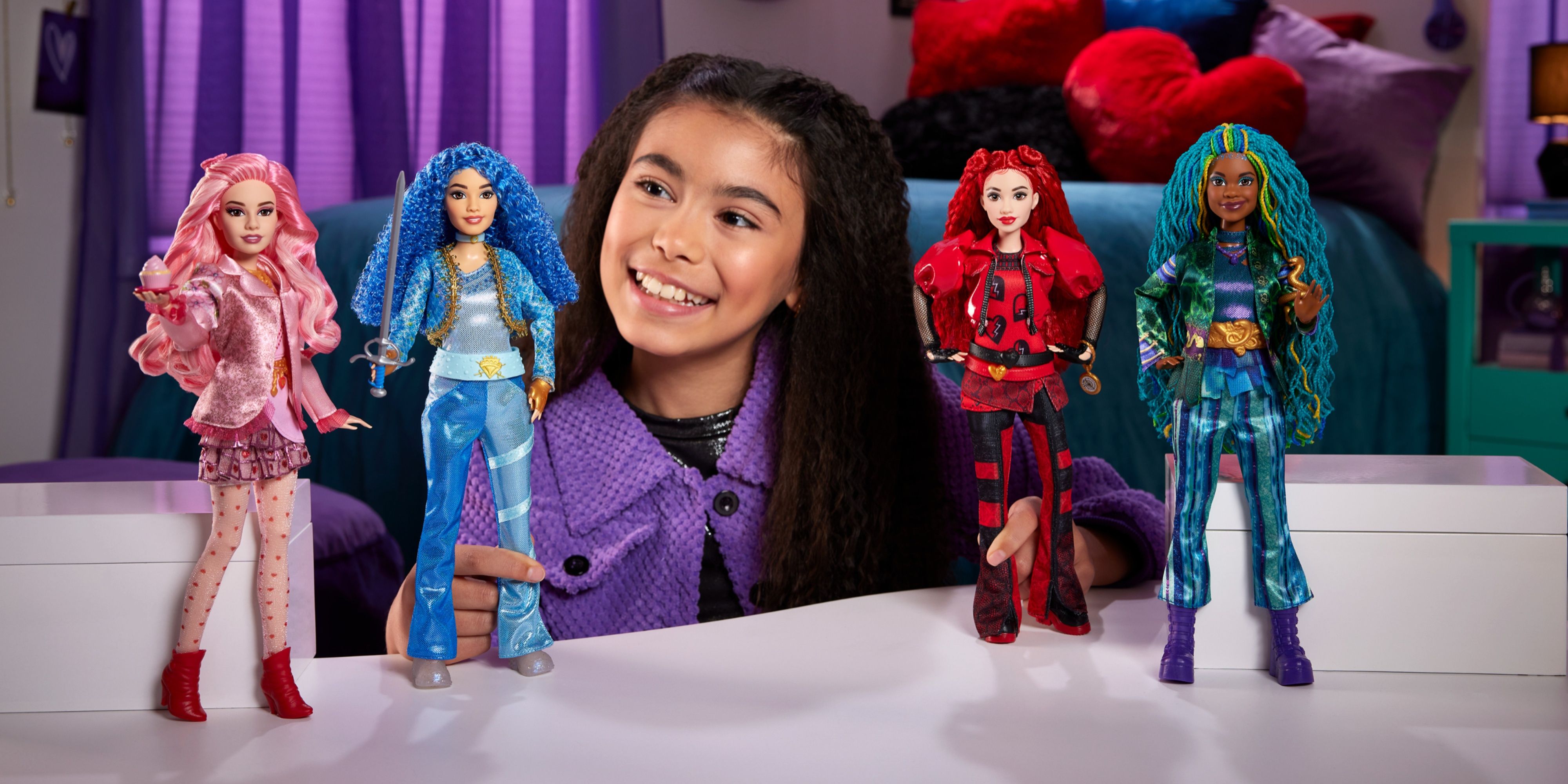 Descendants: The Rise Of Red Now Has Its Own Barbie-Style Dolls