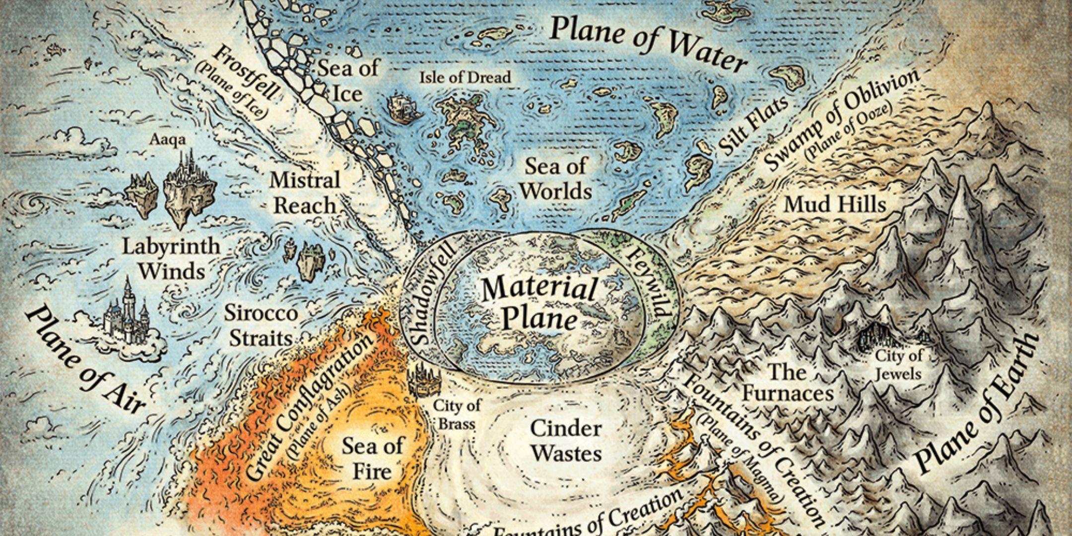 Dungeons & Dragons: How To Run Elemental Planes