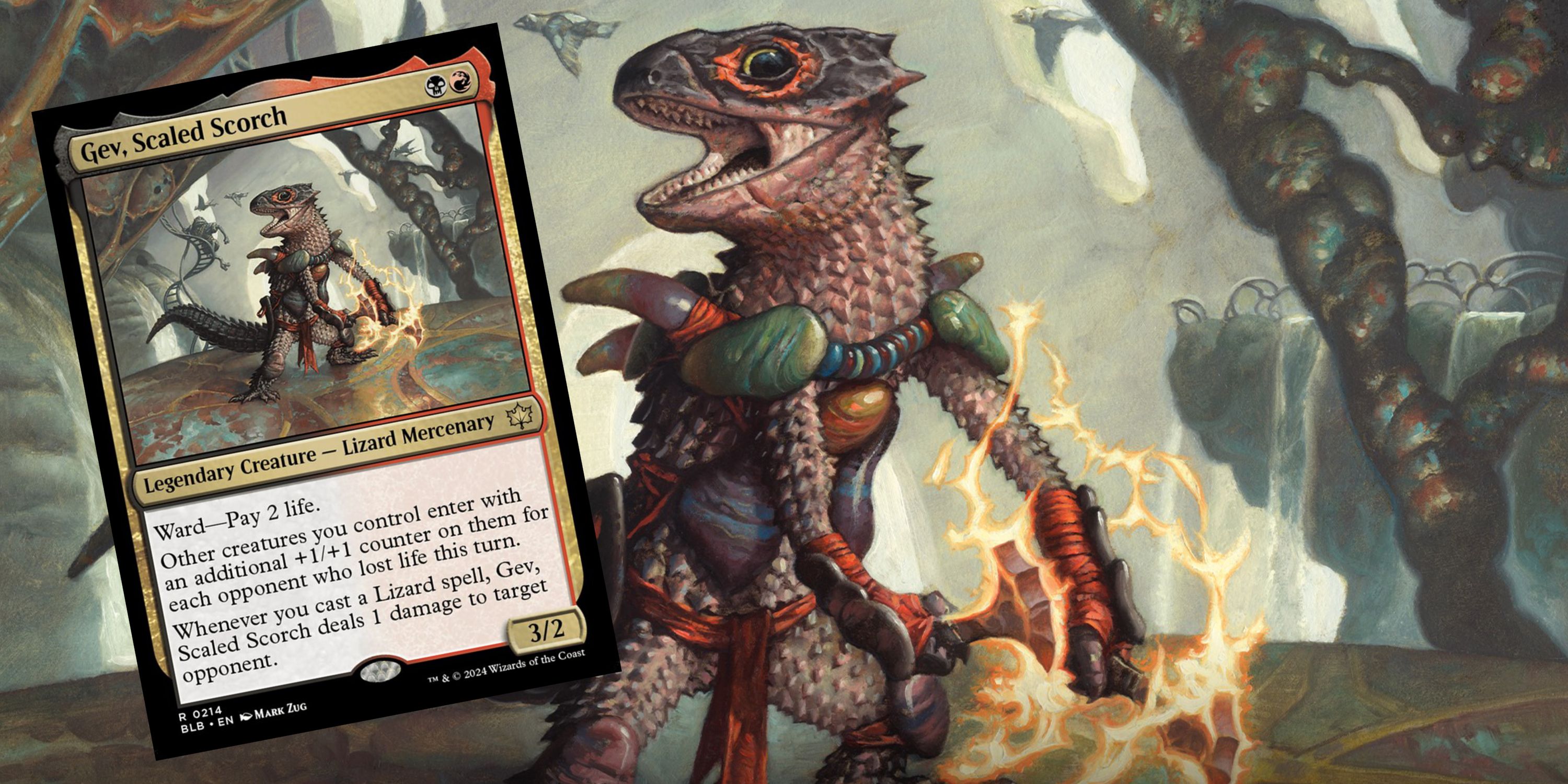 Magic: The Gathering - Gev, Scaled Scorch Commander Deck Guide