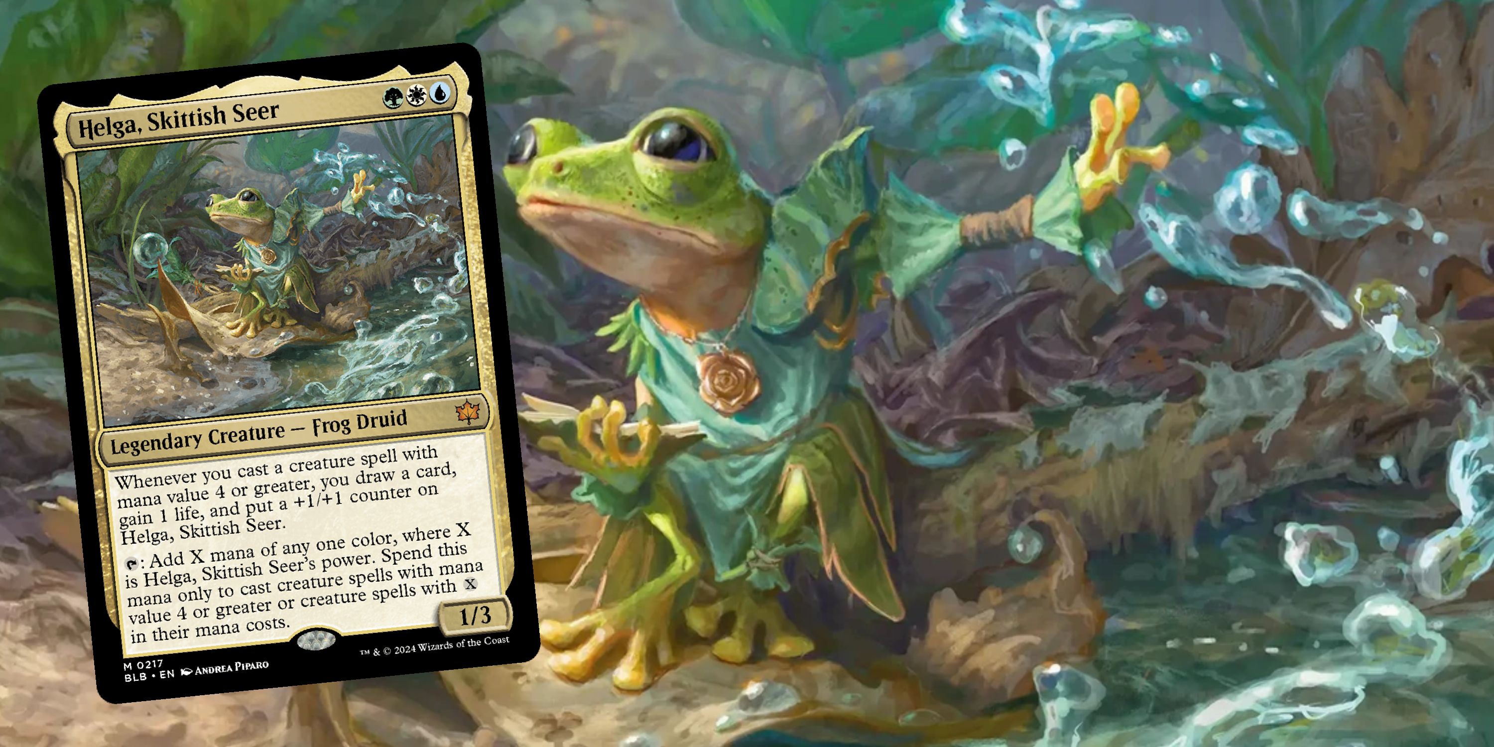 Magic: The Gathering - Helga, Skittish Seer Commander Deck Guide