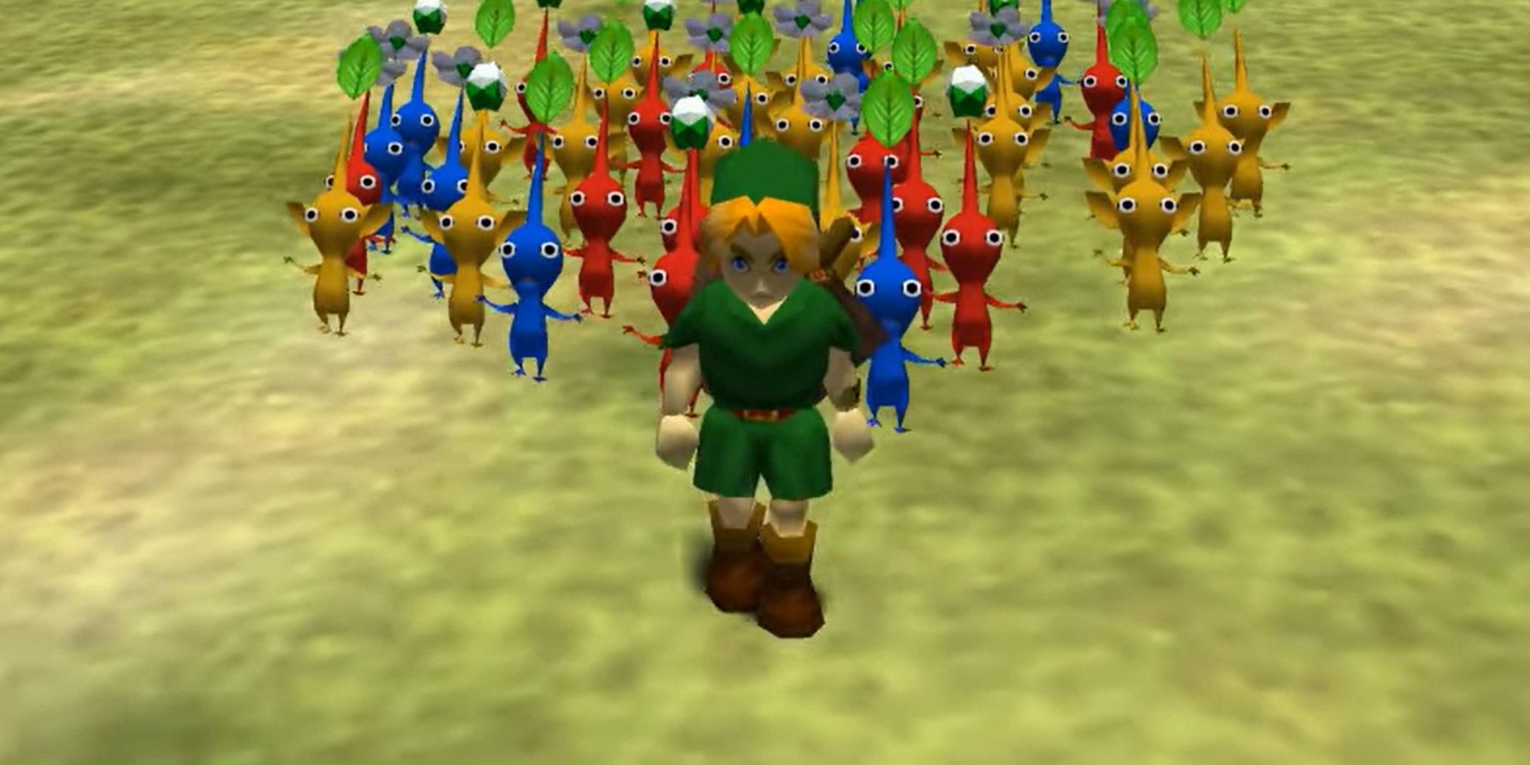 A Zelda Fan Has Turned Ocarina Of Time Into An Unofficial Pikmin Game