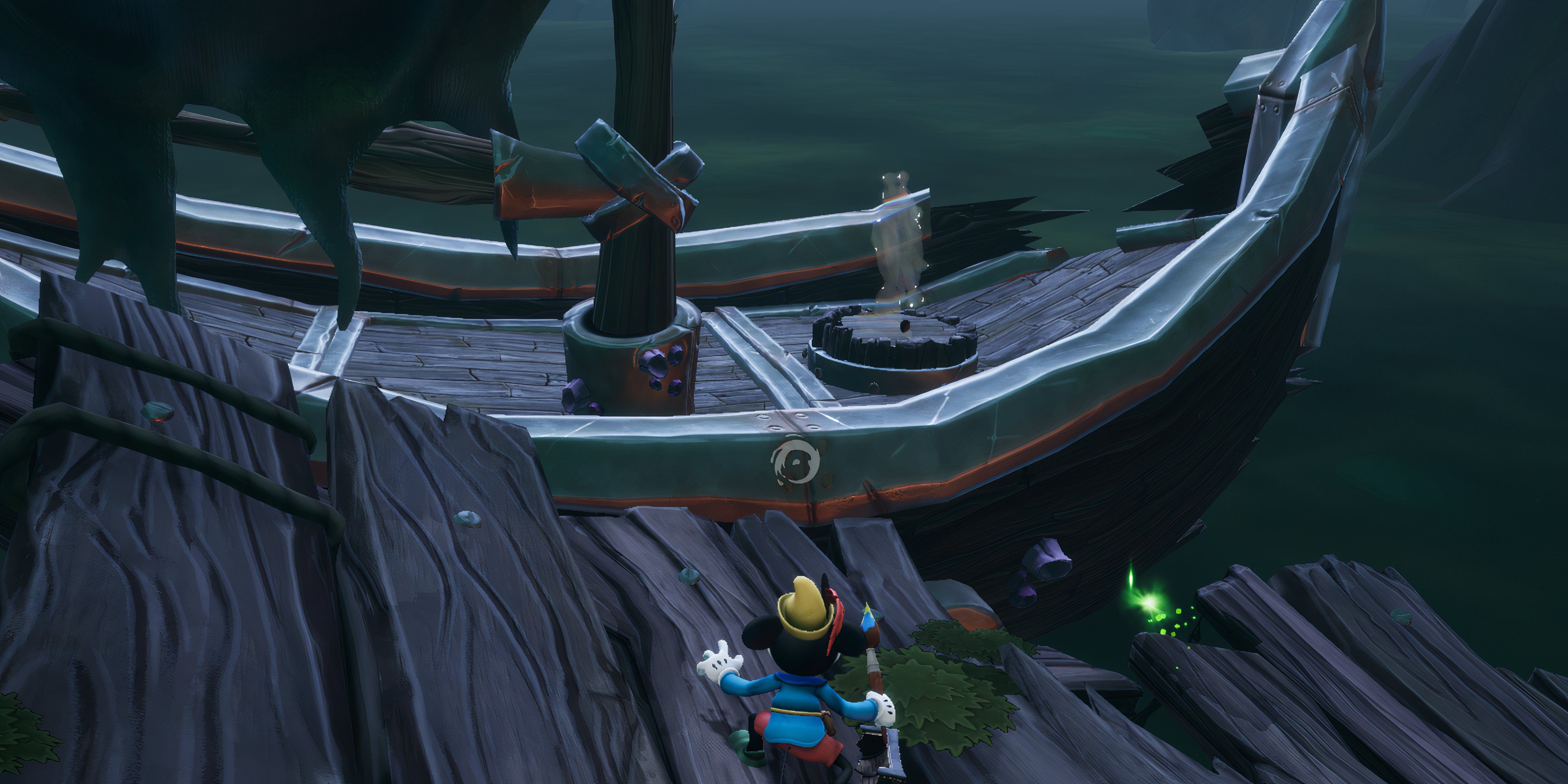 Disney Epic Mickey: Rebrushed - Smee's Boat Quest Walkthrough