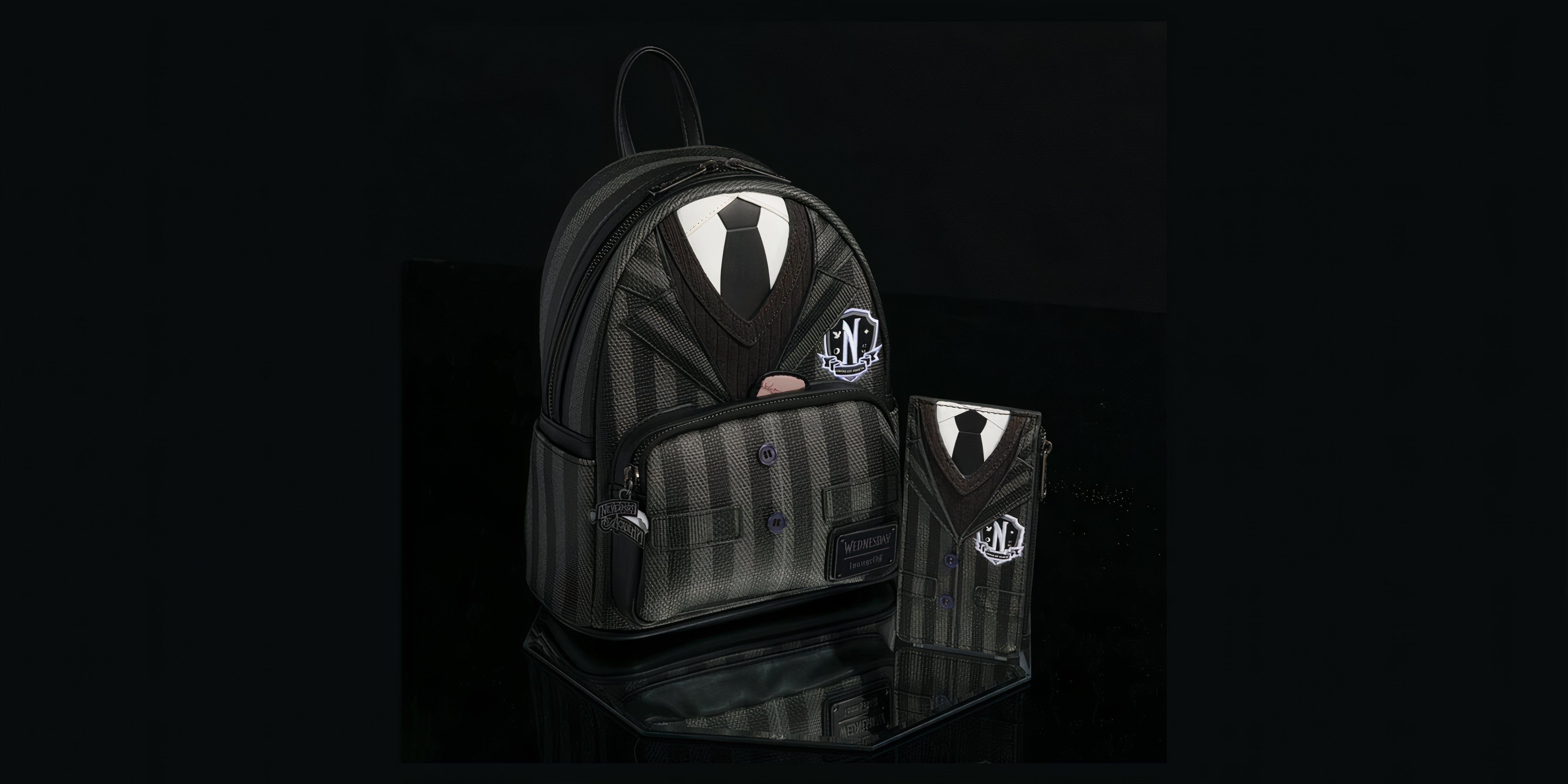 Loungefly Adds An Addams Family Twist To Their New Wednesday Backpack