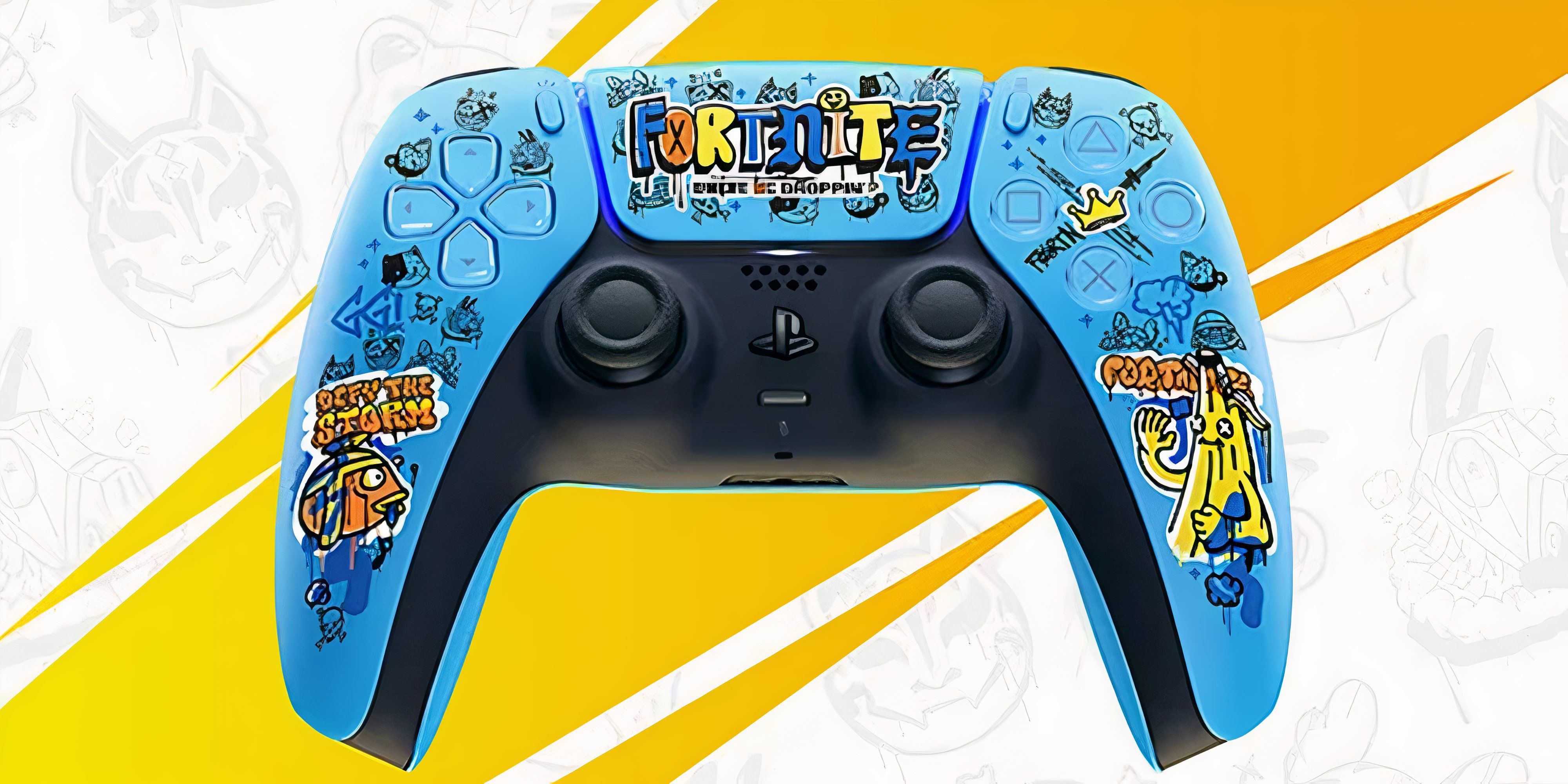 Fortnite's Graffiti-Covered DualSense Is Now Available To Buy