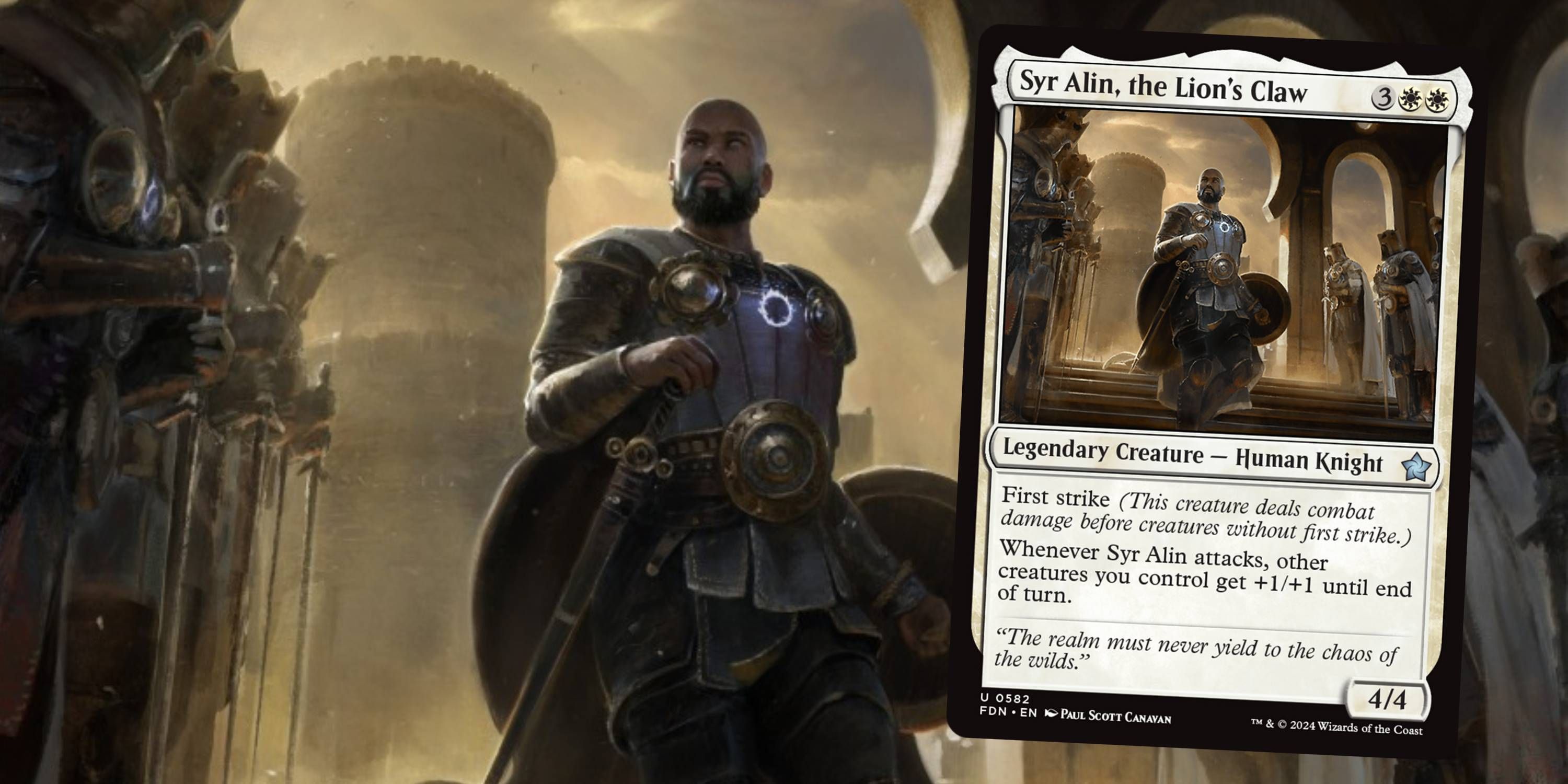 Magic: The Gathering - Syr Alin, The Lion's Claw Commander Deck Guide