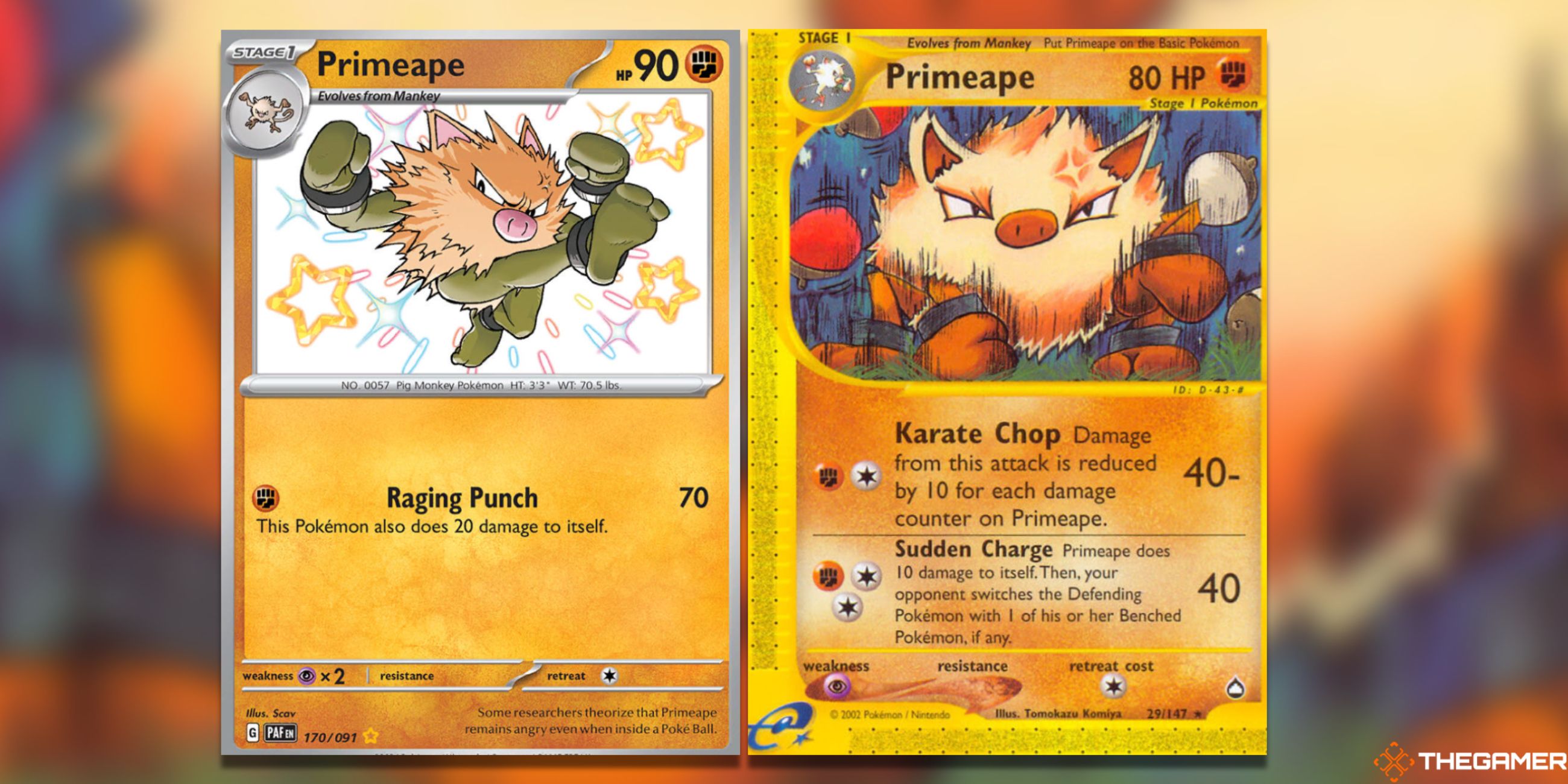 The Most Expensive Primeape Pokemon TCG Cards