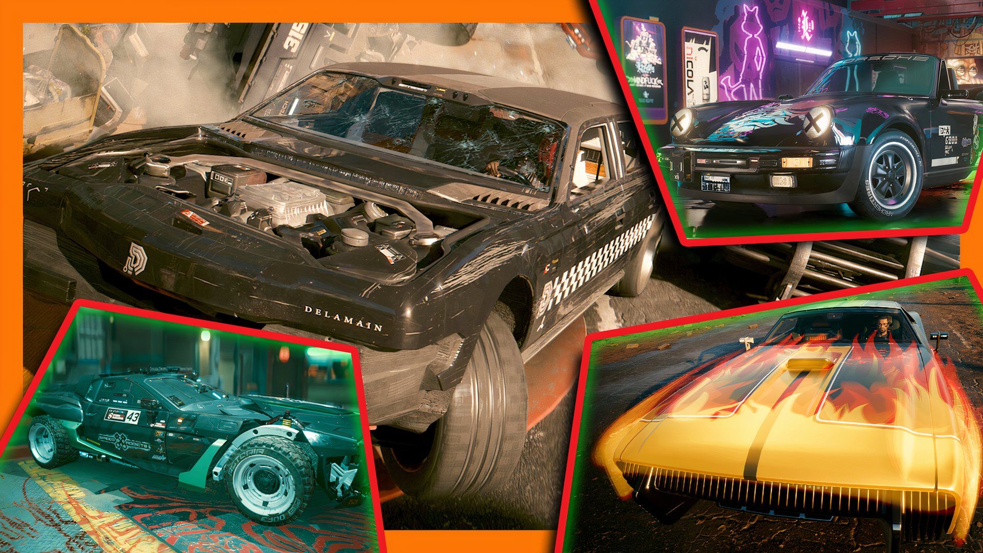 Cyberpunk 2077: The 10 Best Cars