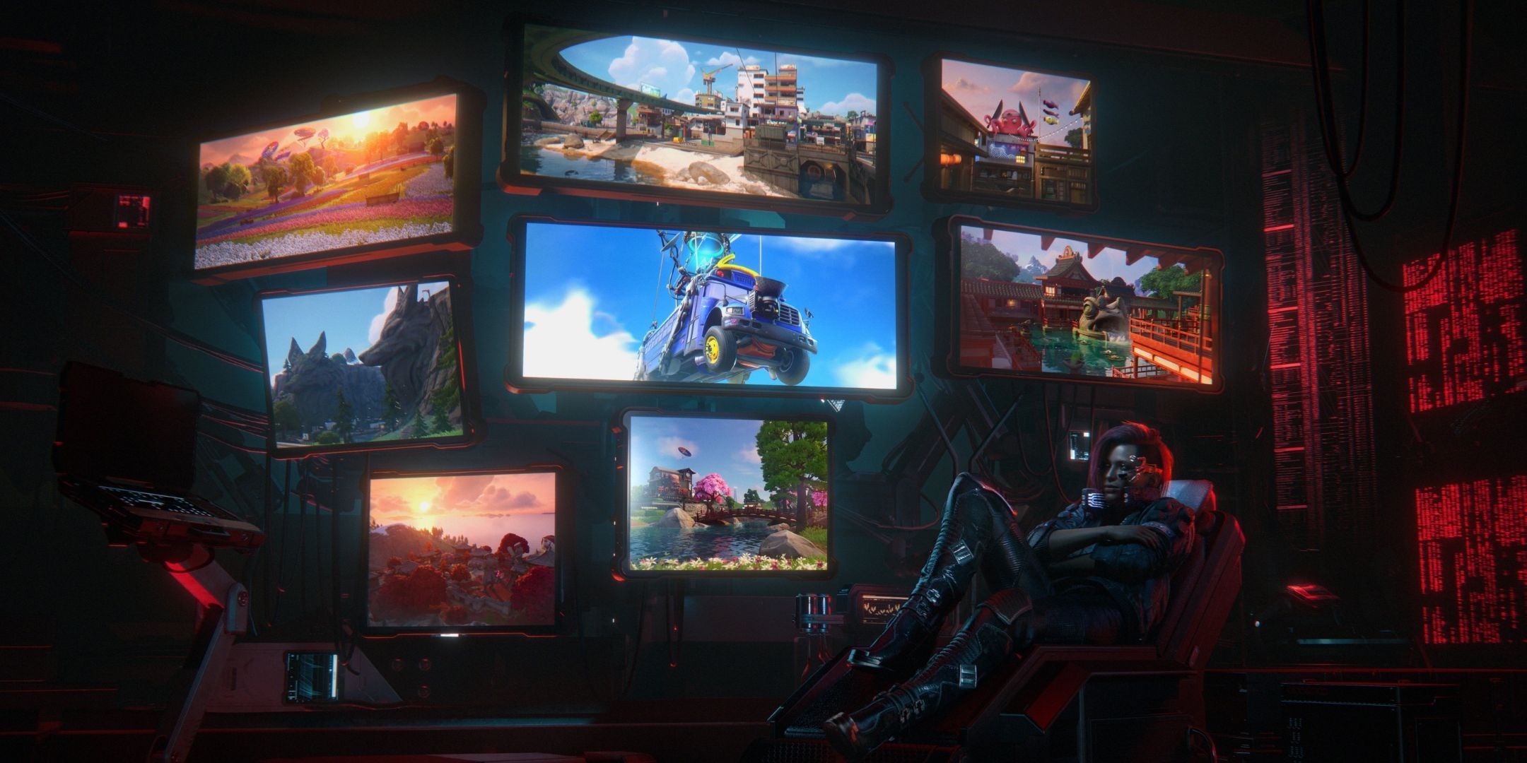 Cyberpunk 2077's V And Johnny Silverhand Are Reportedly Coming To Fortnite