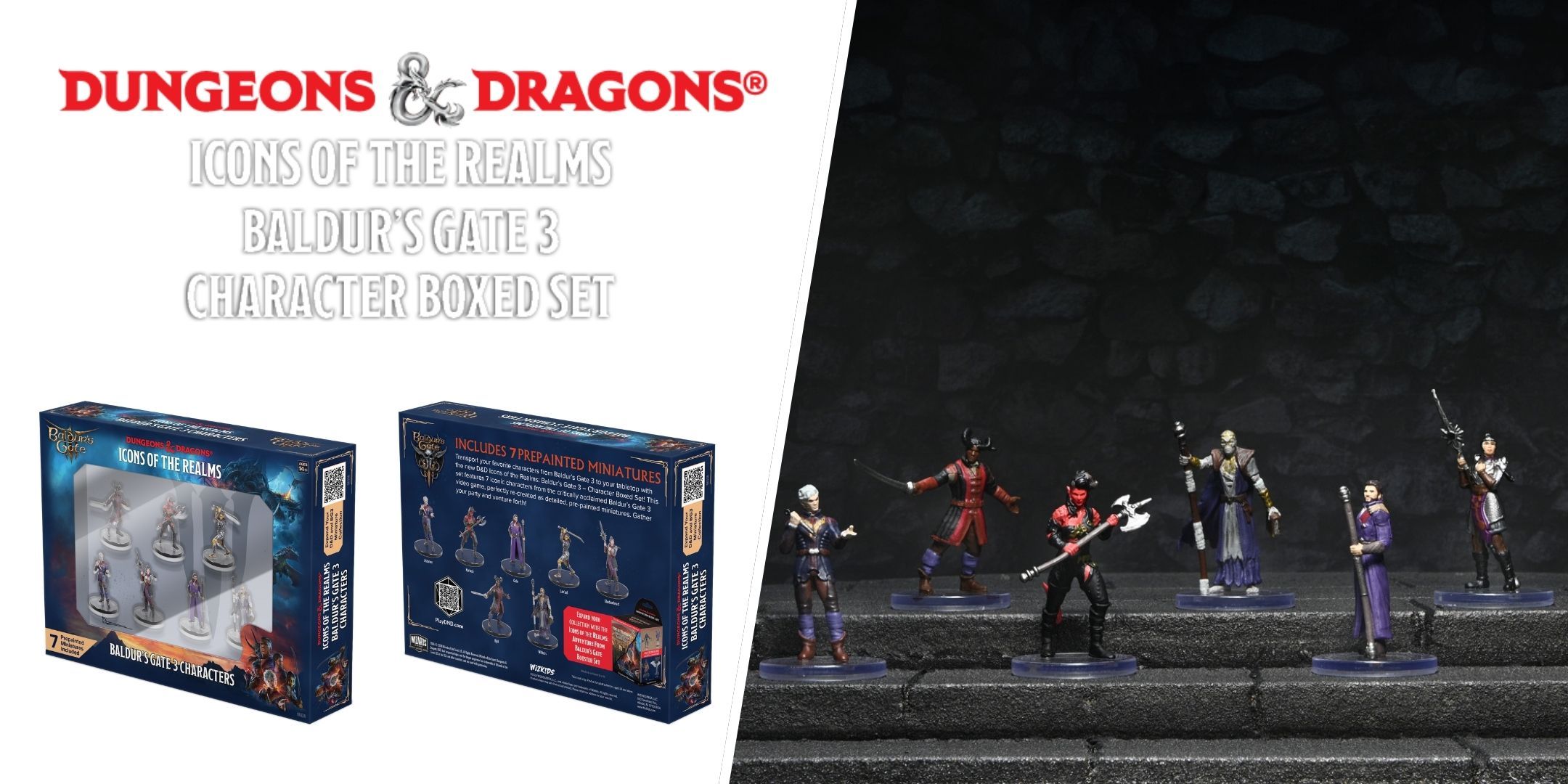 D&D Icons of the Realms: Adventures from Baldur’s Gate 3 Brings Your Favorite Characters And Creatures To The Tabletop