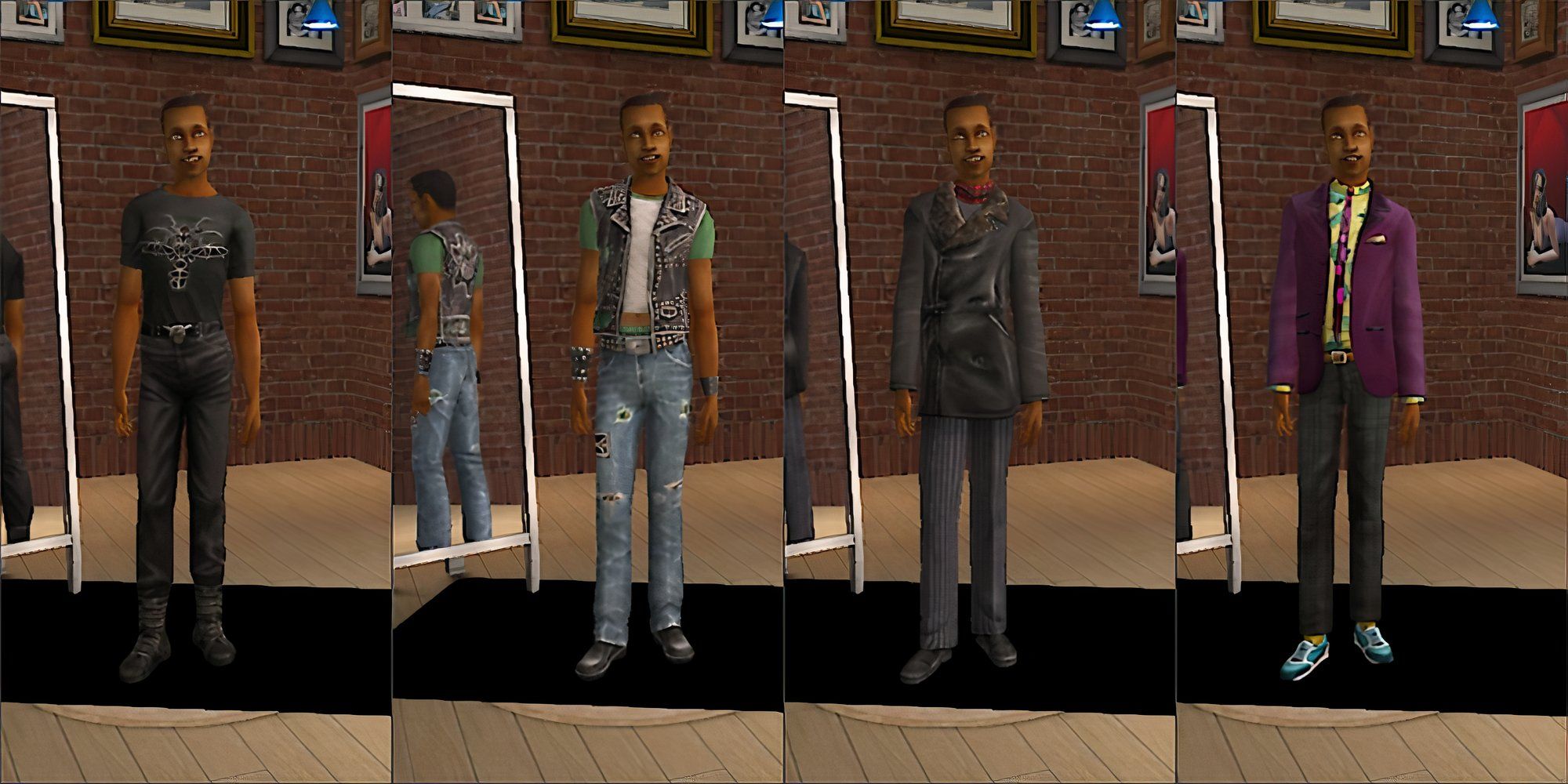 The Sims 2: Best Outfits For Male Sims