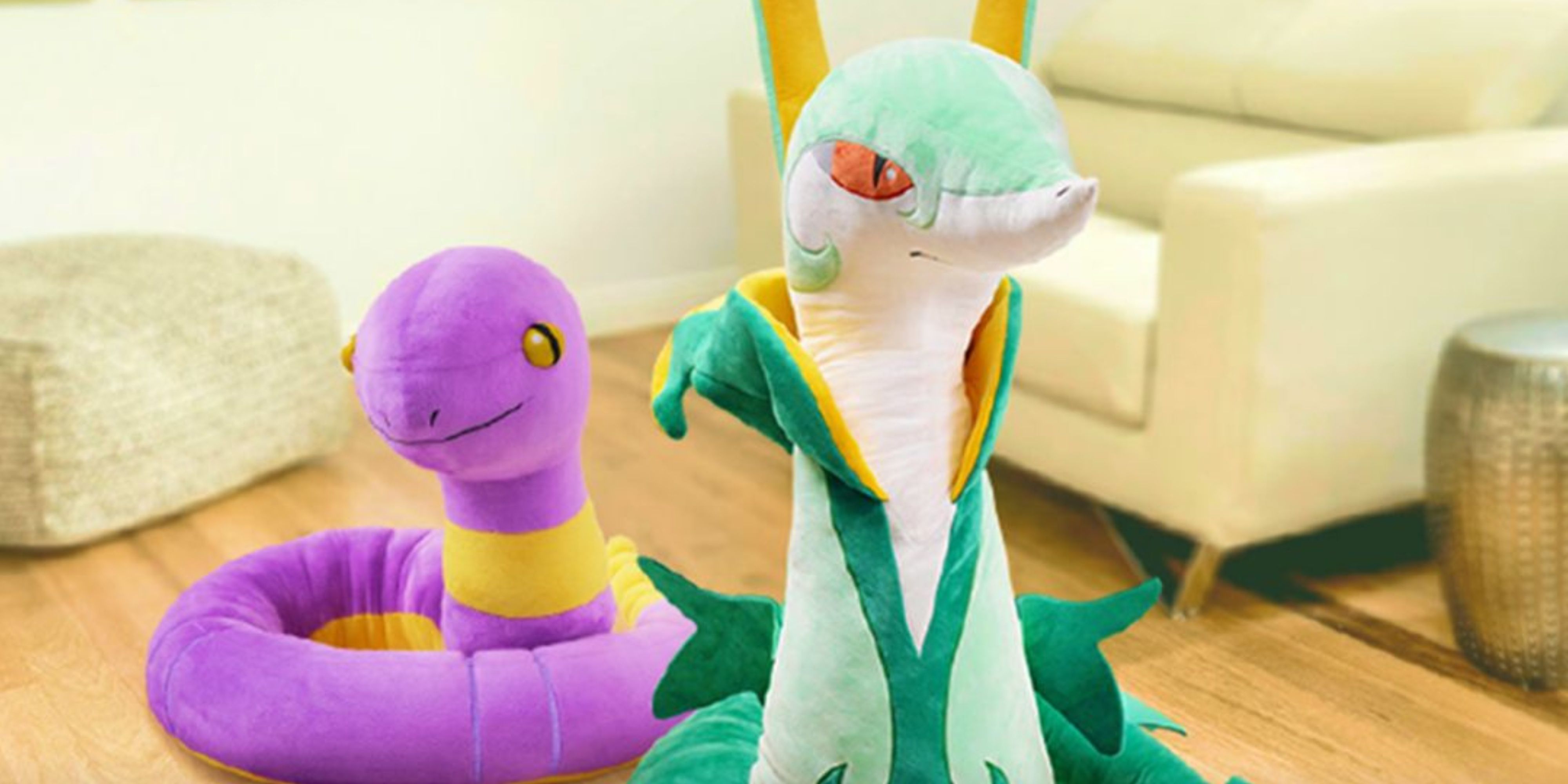 Pokemon Reveals Two More Life-Size Plushes To Celebrate The Year Of The Snake