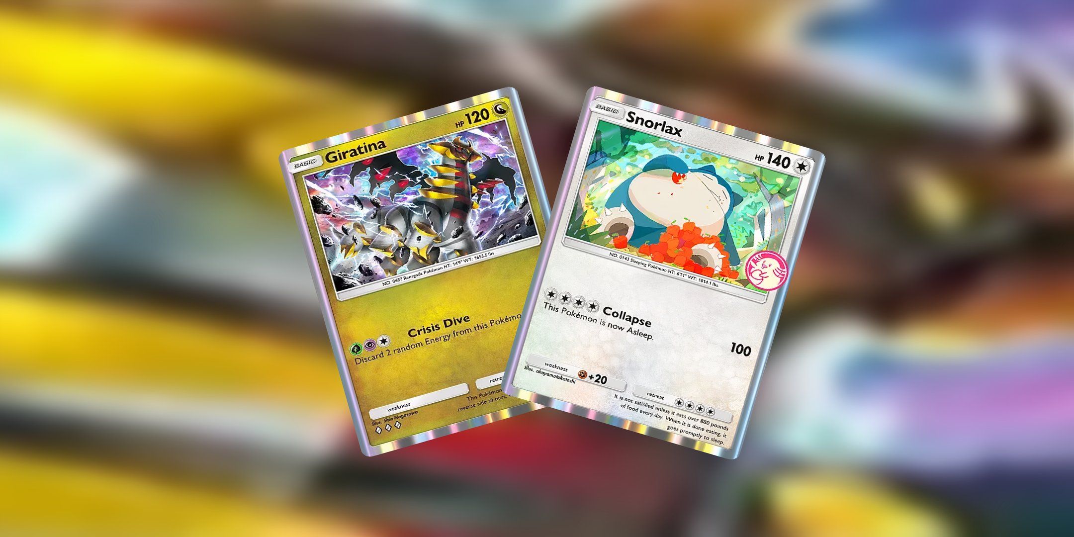 Pokemon TCG Pocket Players Can’t Decide Whether Triumphant Light’s Snorlax Or Giratina Is Worse