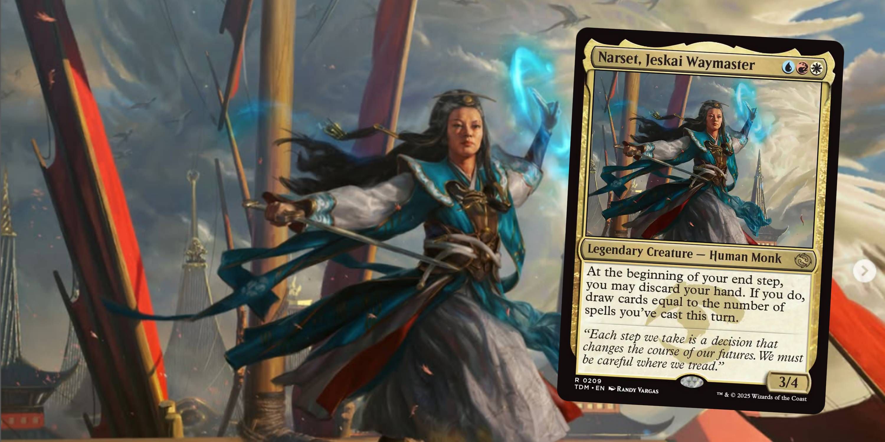 Magic: The Gathering - Narset, Jeskai Waymaster Commander Deck Guide