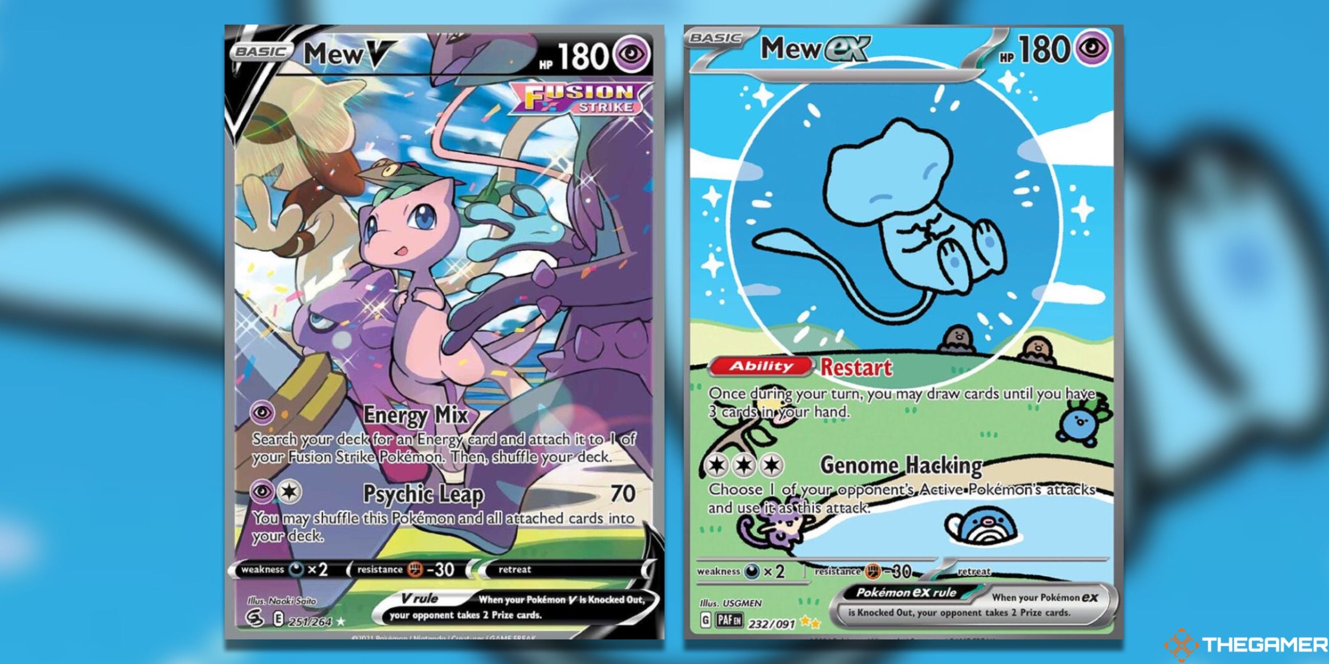 The Best Sets With Mew Cards In The Pokemon TCG