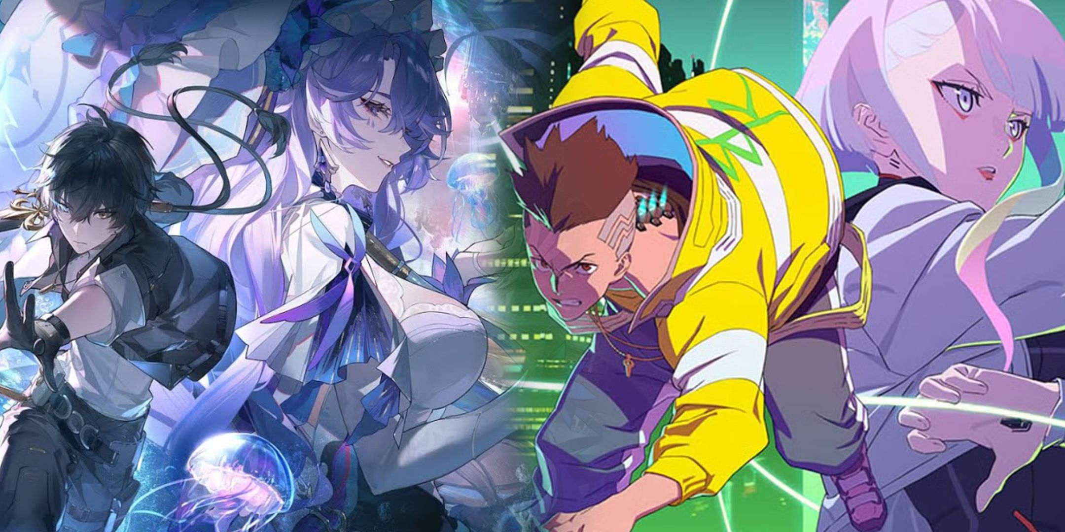 Wuthering Waves Is Having A Surprise Collaboration With Cyberpunk Edgerunners Next Year