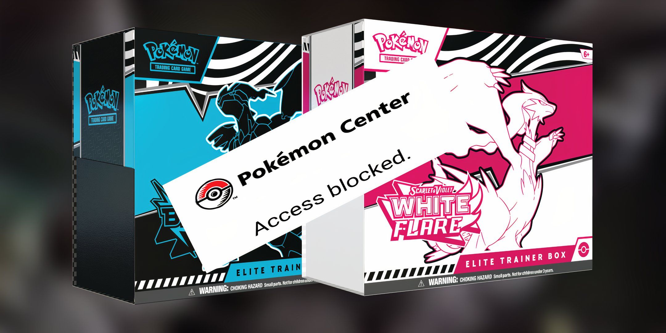 Pokemon Center Dropped Its Exclusive Black Bolt And White Flare ETBs Yesterday, And It Followed A Similar, Frustrating Pattern