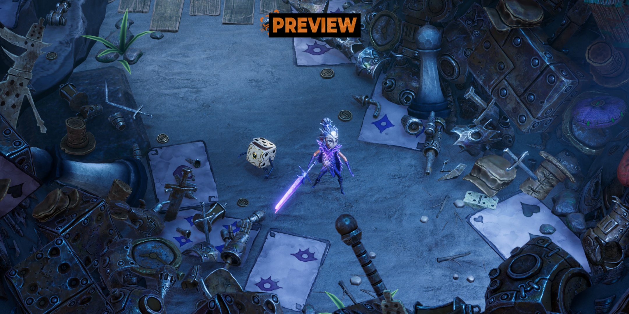 Lost In Random: The Eternal Die Preview - Tim Burton's Hades