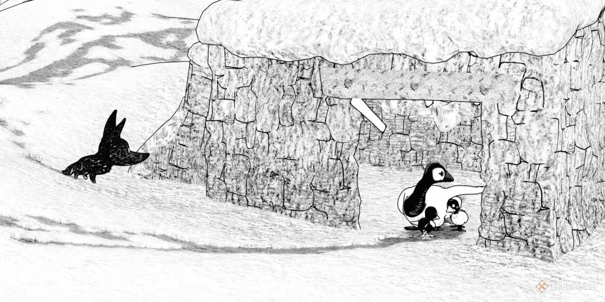 Blanc: How To Help The Geese