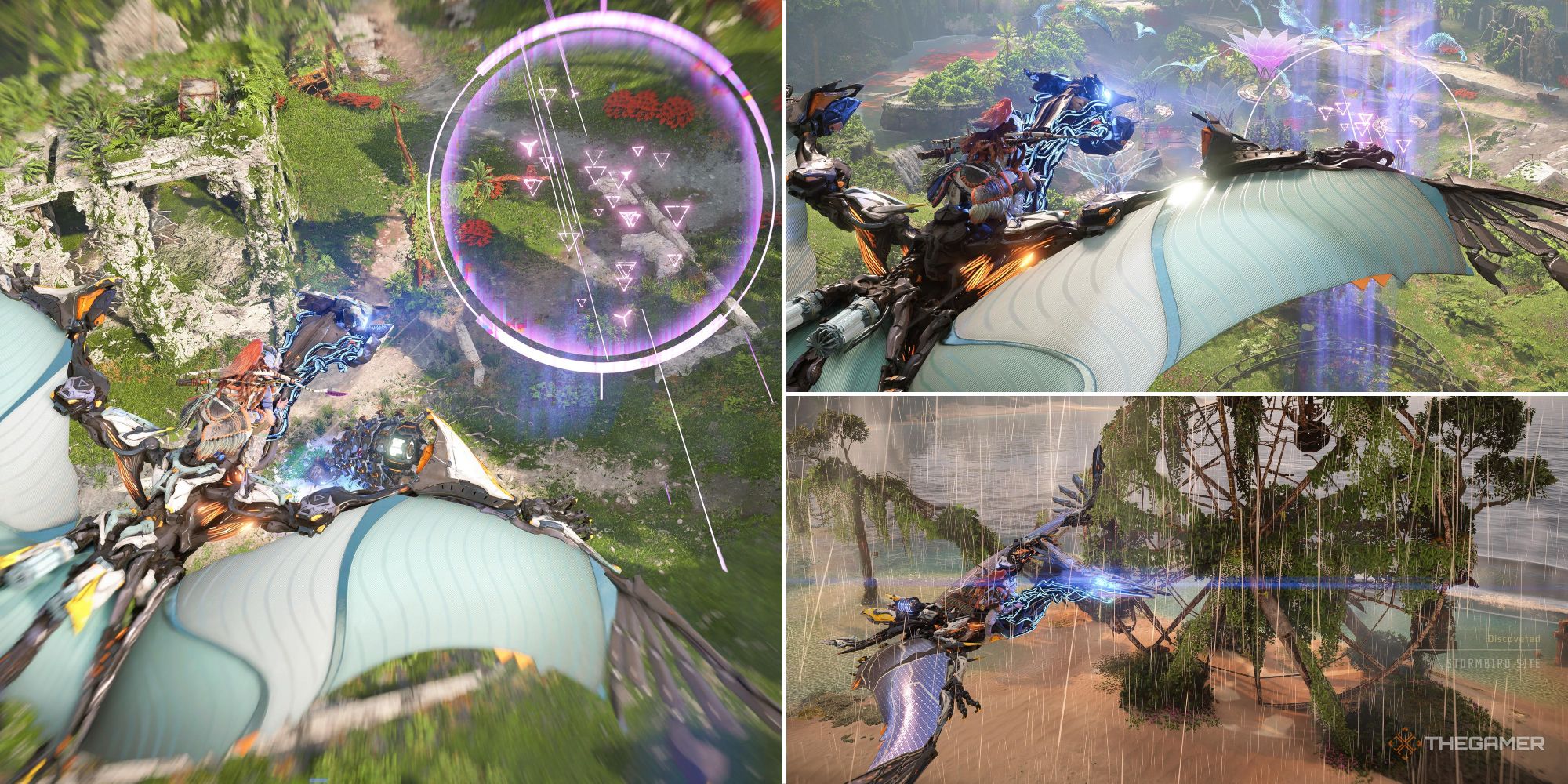 Horizon: Forbidden West - The Burning Shores: All Aerial Capture Locations