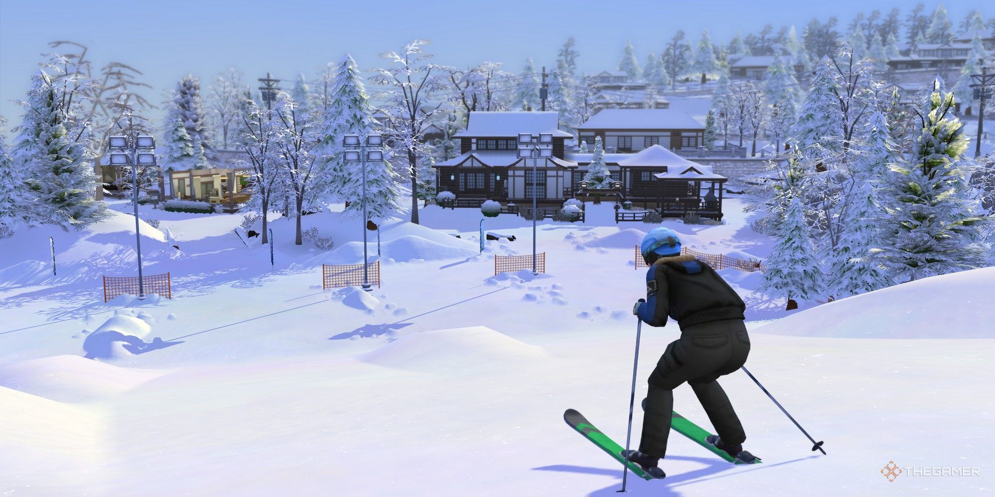 The Sims 4: Snowy Escape - How To Level Skiing Skill