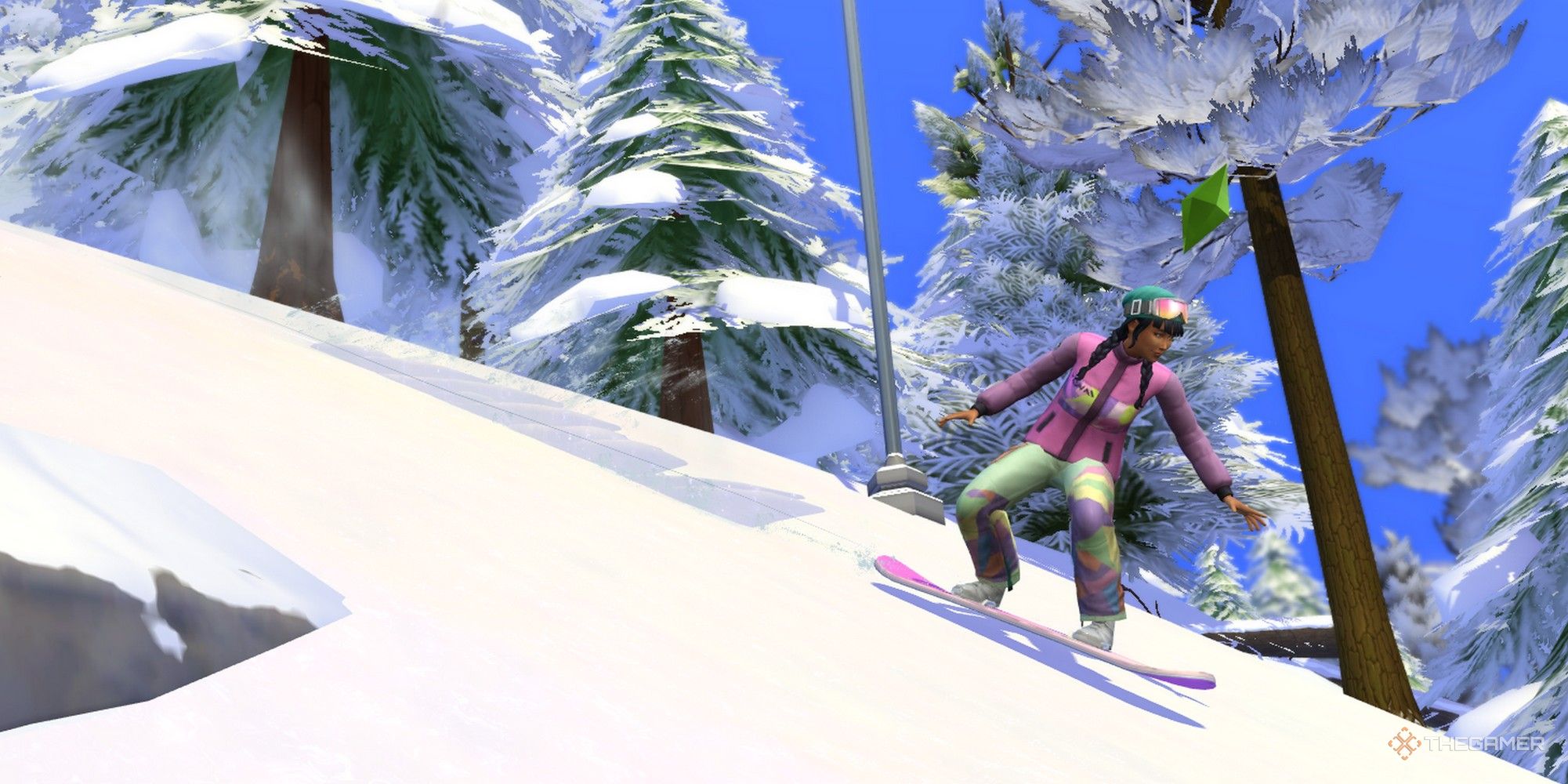 The Sims 4: Snowy Escape - How To Level Snowboarding Skill
