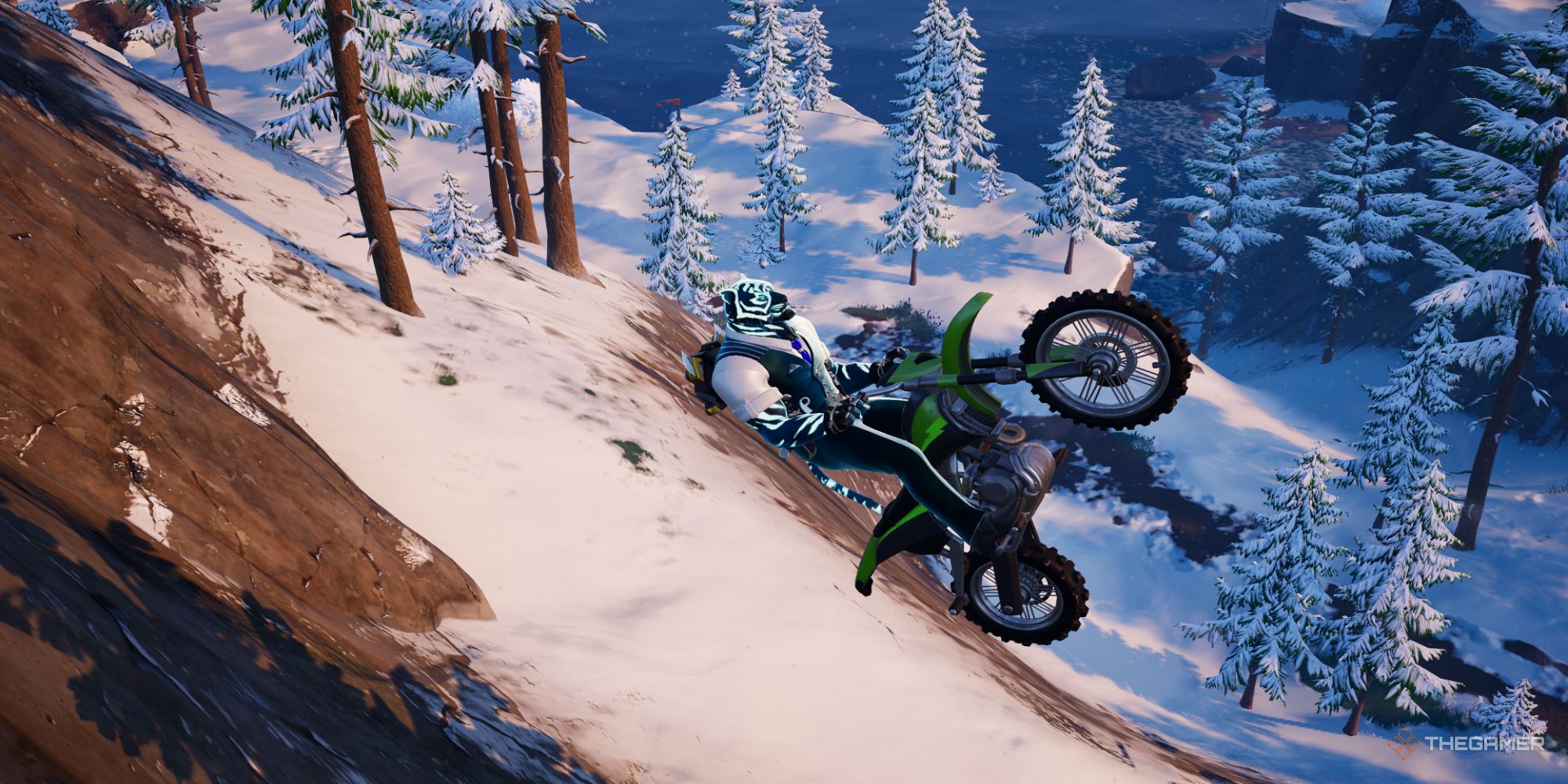 Fortnite: How To Easily Score Points On A Dirt Bike