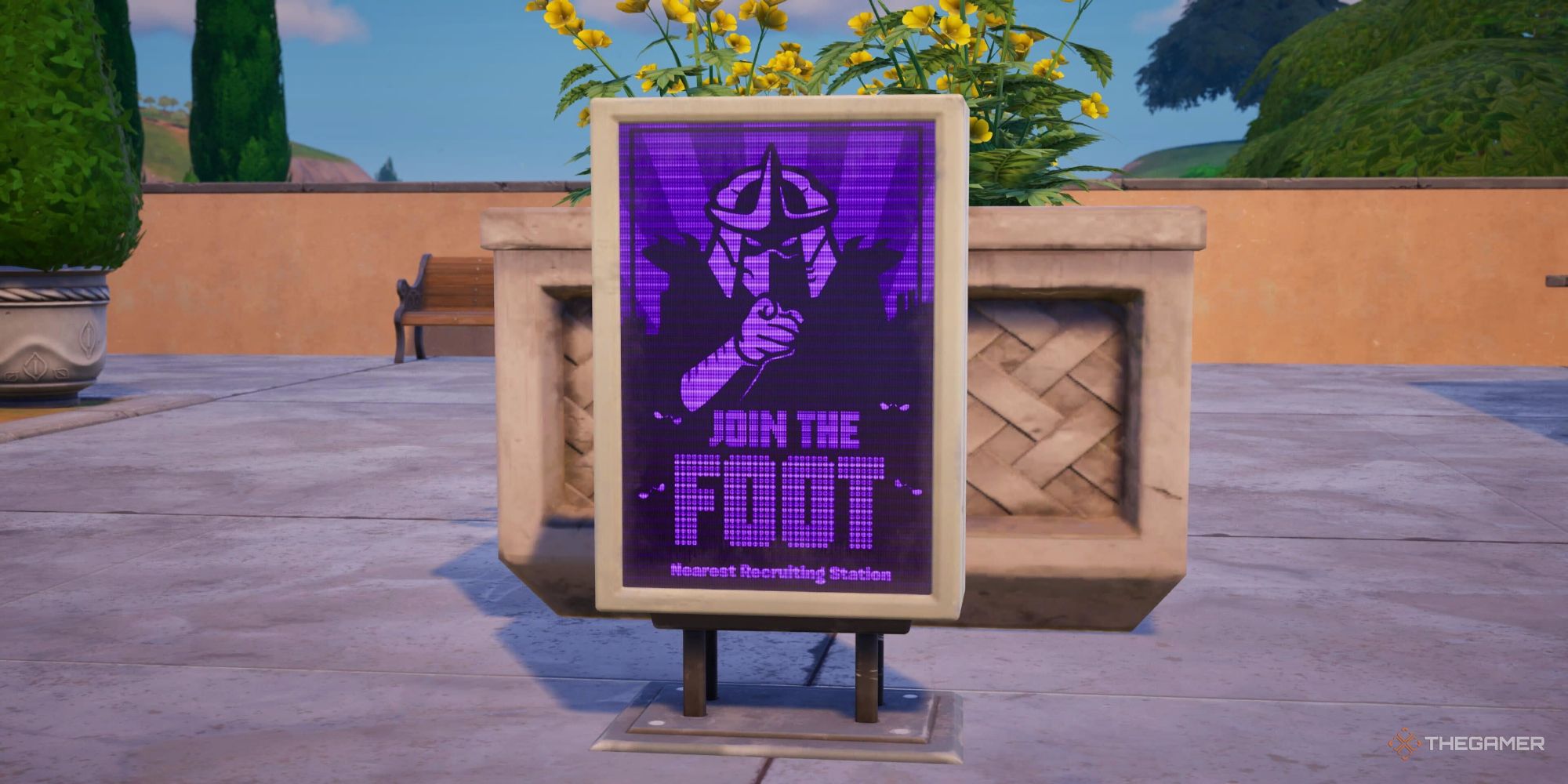 Fortnite: Chapter 5 - Foot Clan Banner And Holo-Poster Location Guide