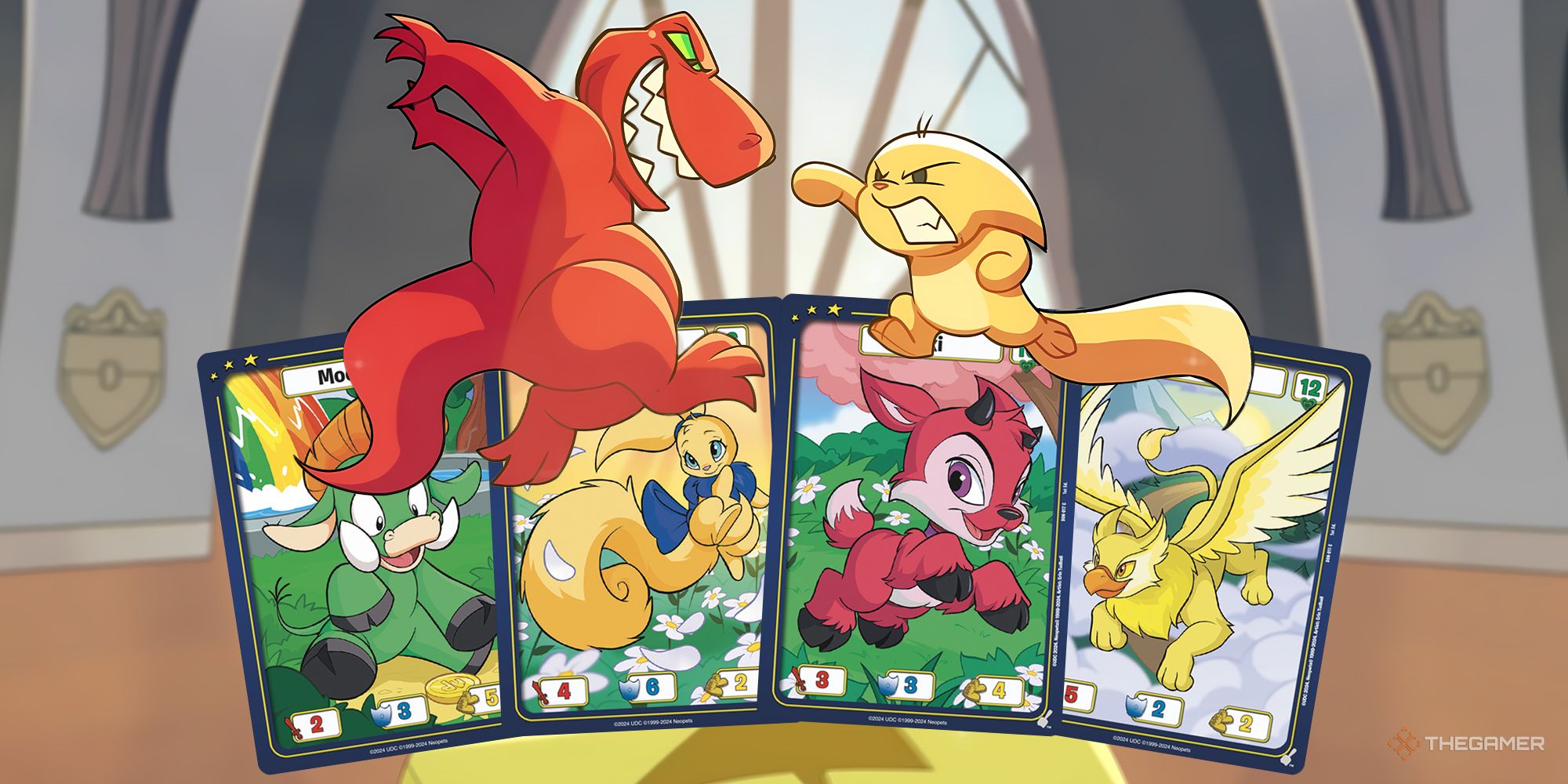 Take A Look At Four New cards From The Neopets Battledome TCG