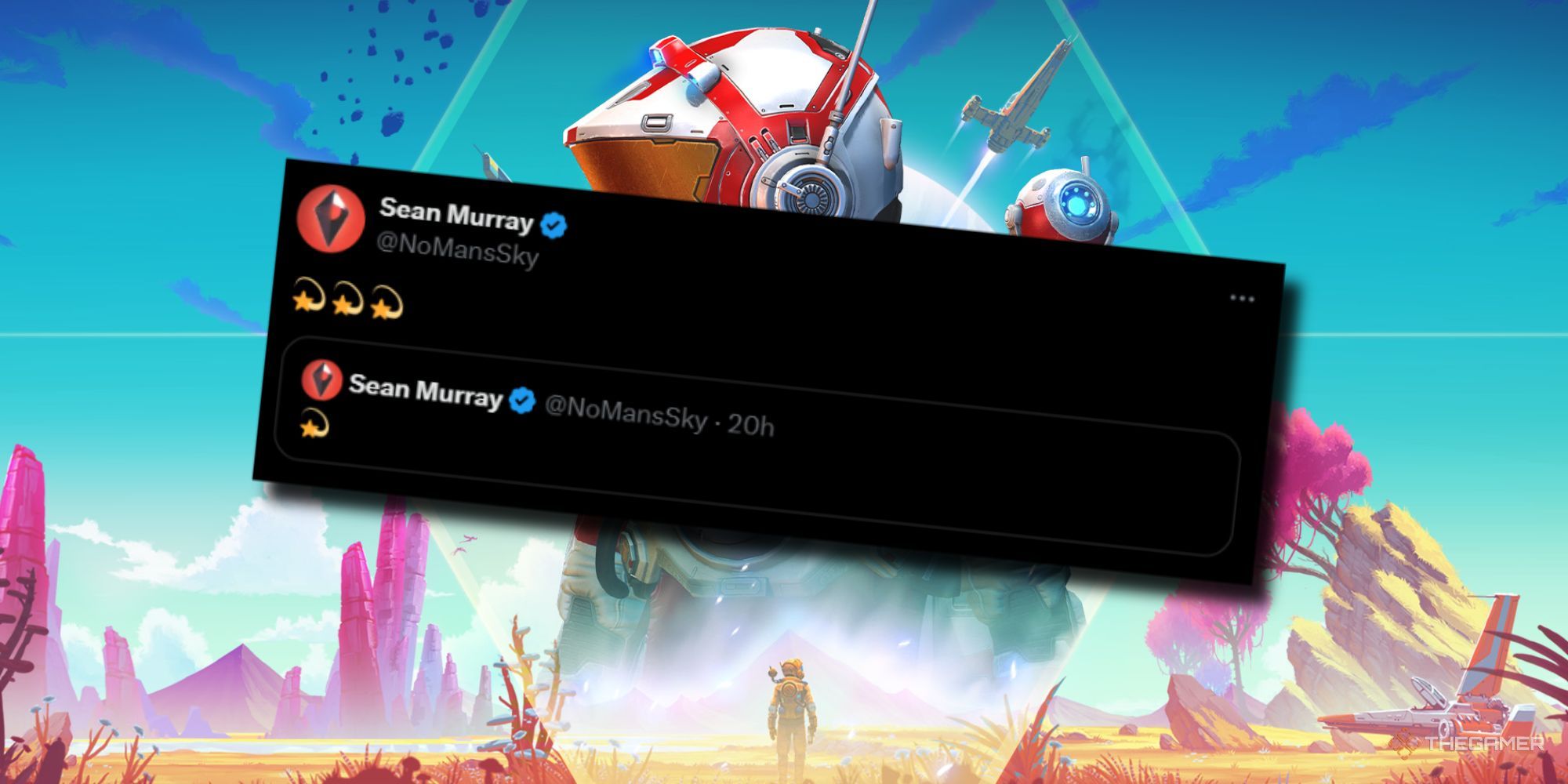 Sean Murray Teases Another No Man's Sky Update With Cryptic Emojis