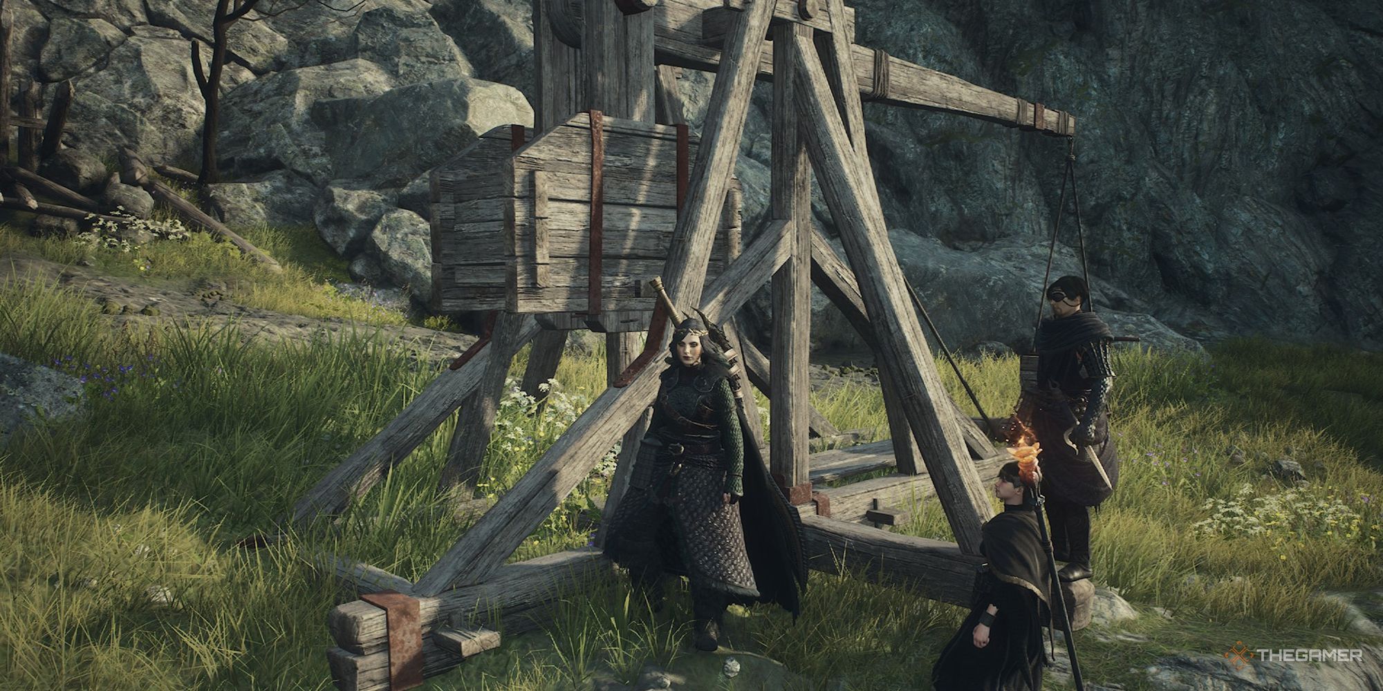 Dragon's Dogma 2: How To Use The Catapults At The Ancient Battleground