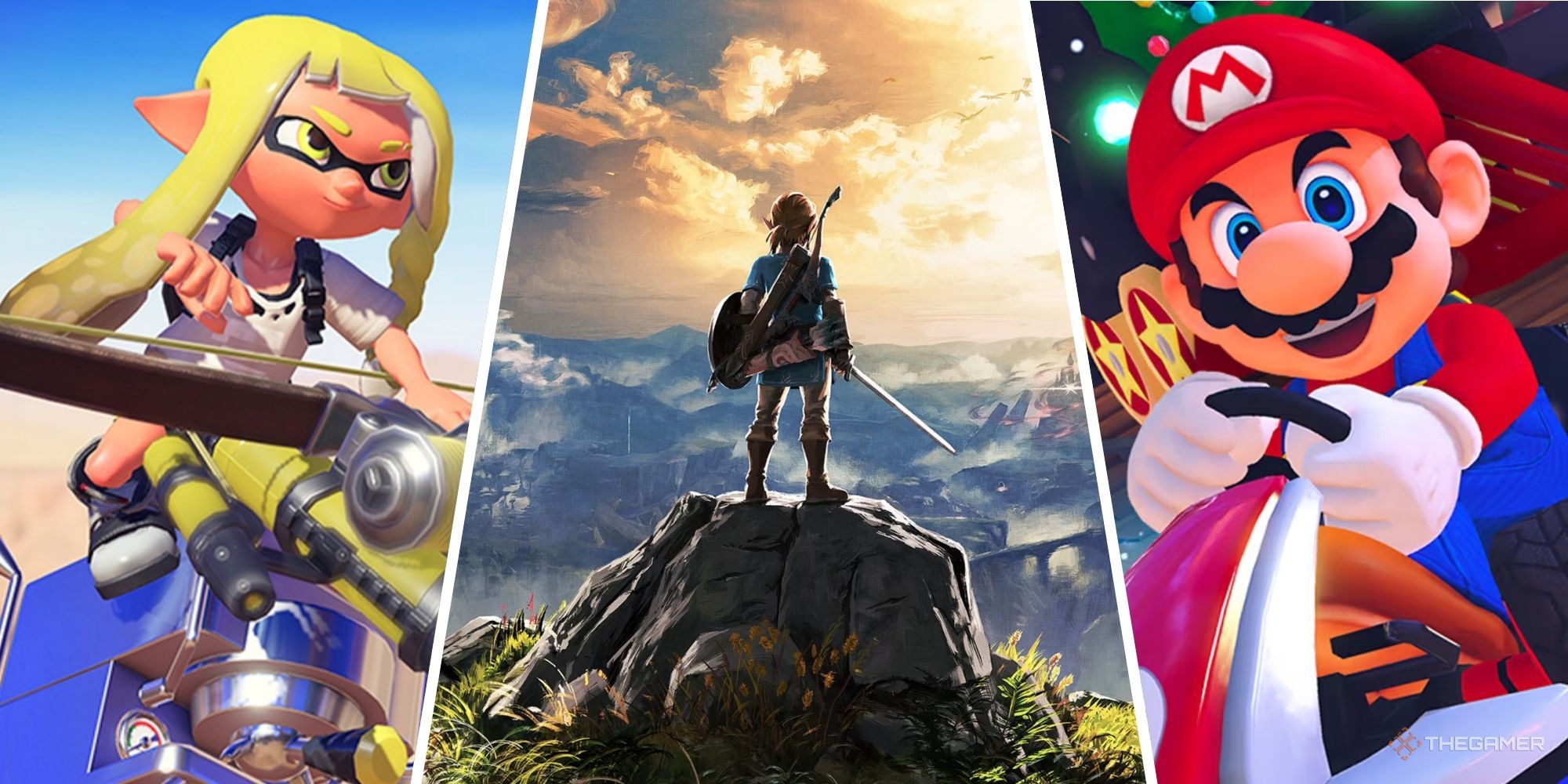 Breath Of The Wild And Mario Kart Included In Amazon's Nintendo Switch Sale