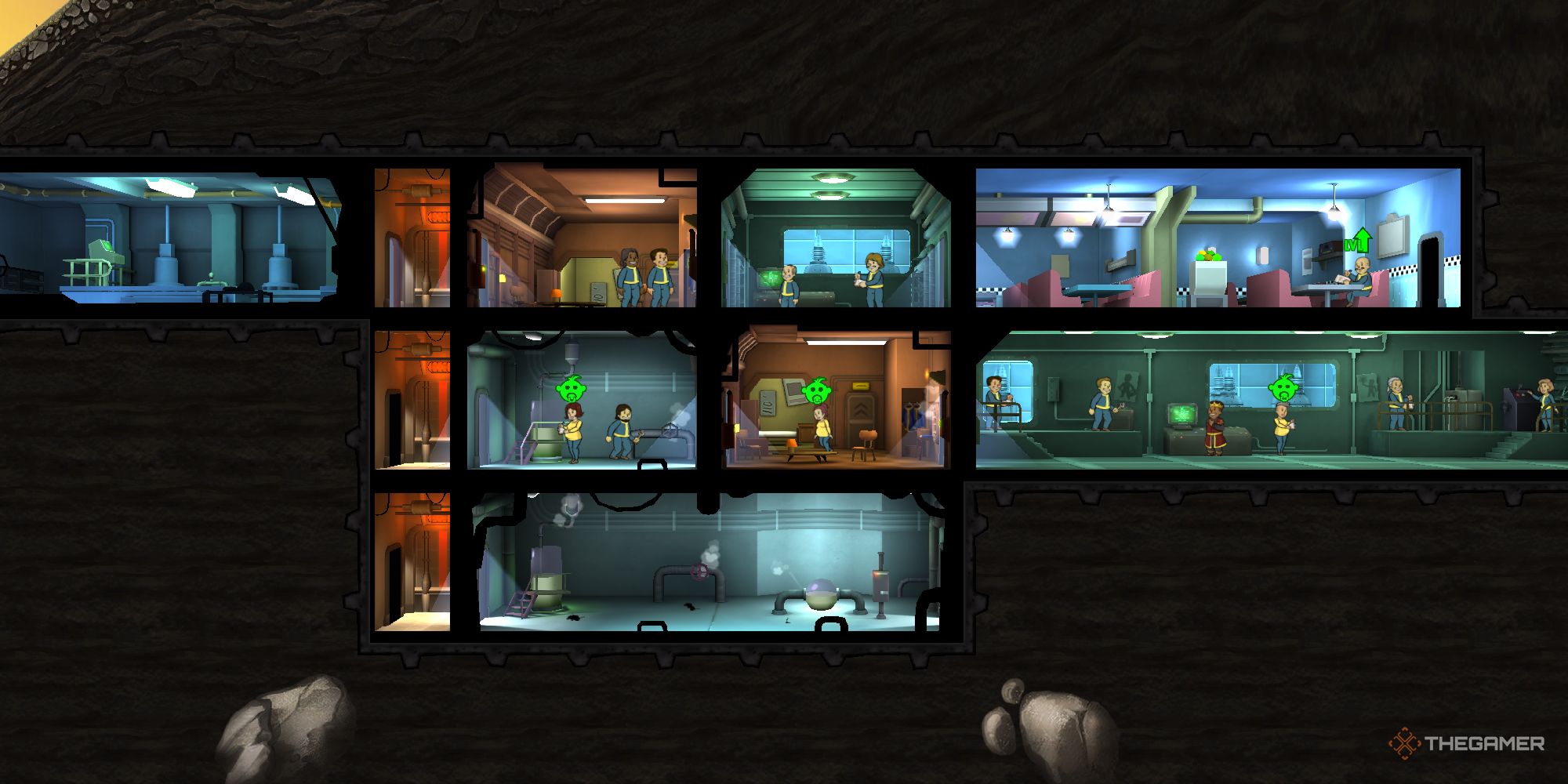 Fallout Shelter: How To Delete And Move Rooms