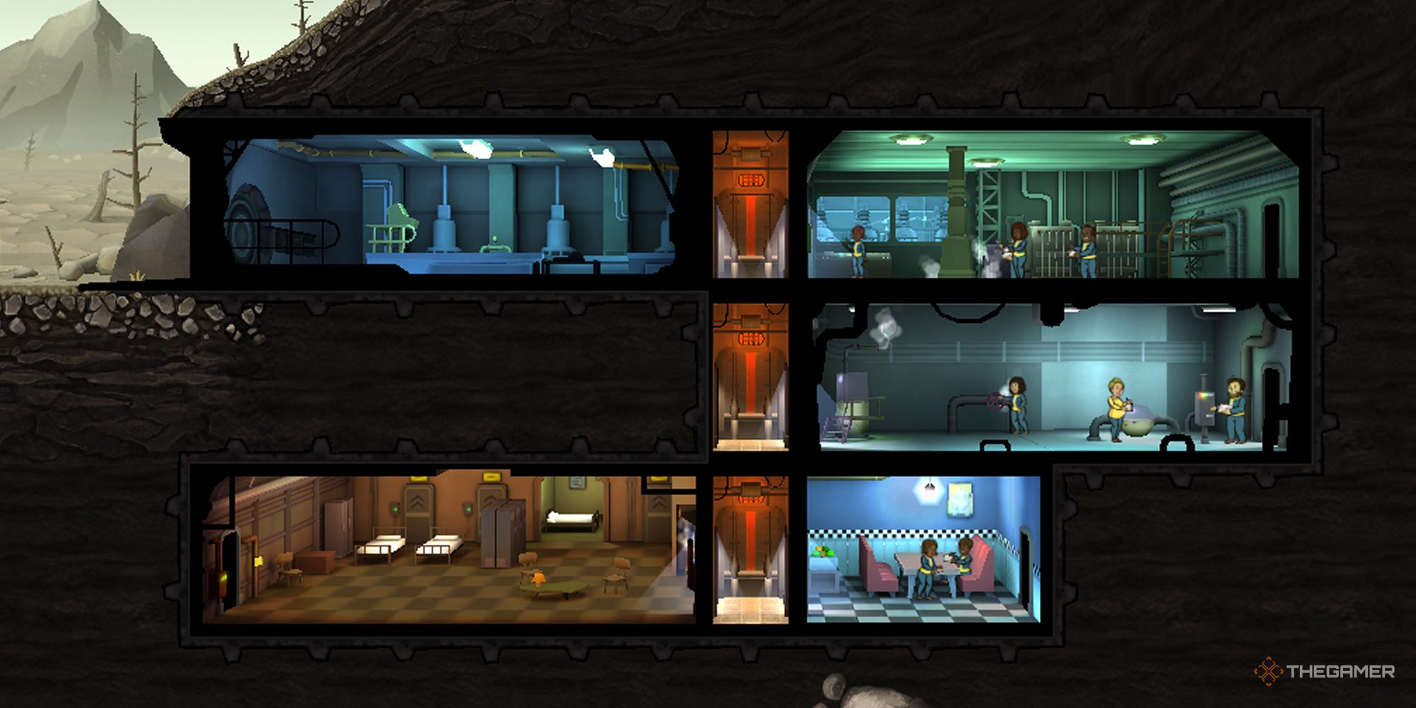 Fallout Shelter: A Guide To Building Rooms