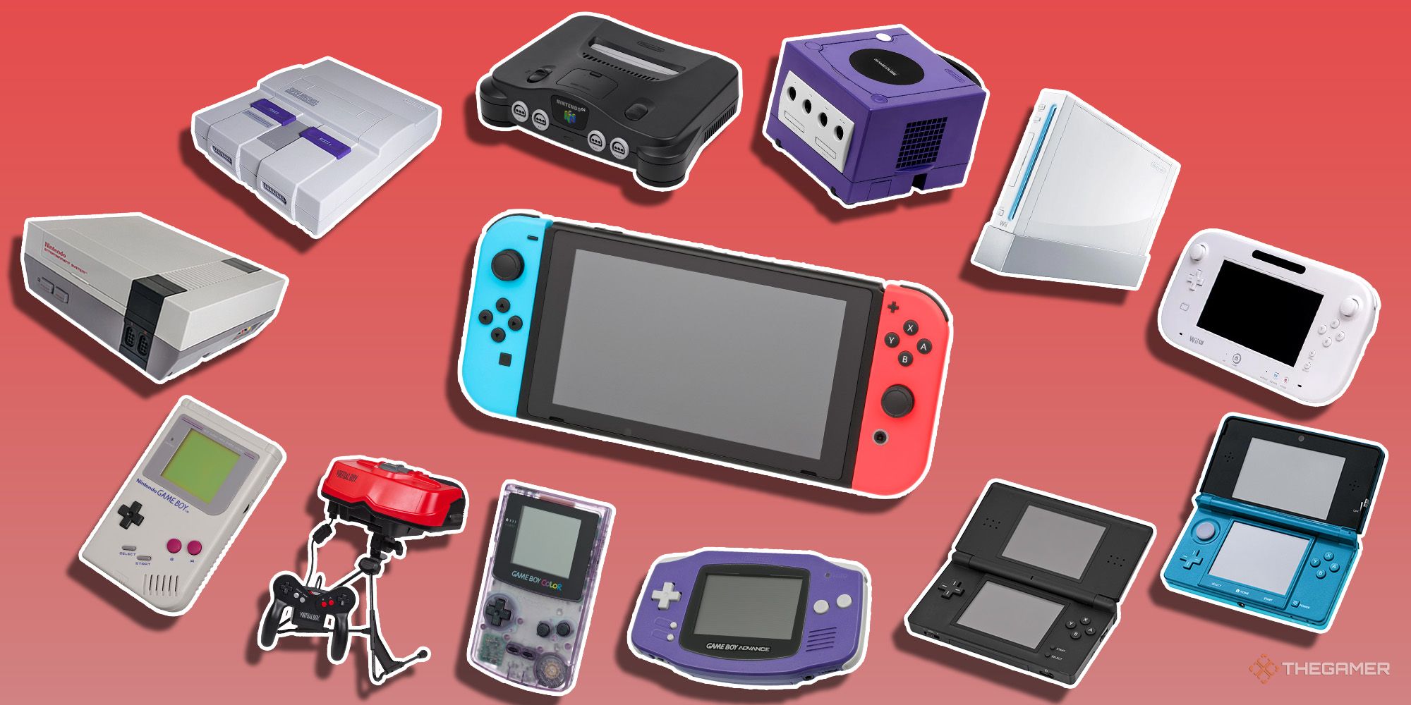 Every Single Nintendo Game Console Ever Made