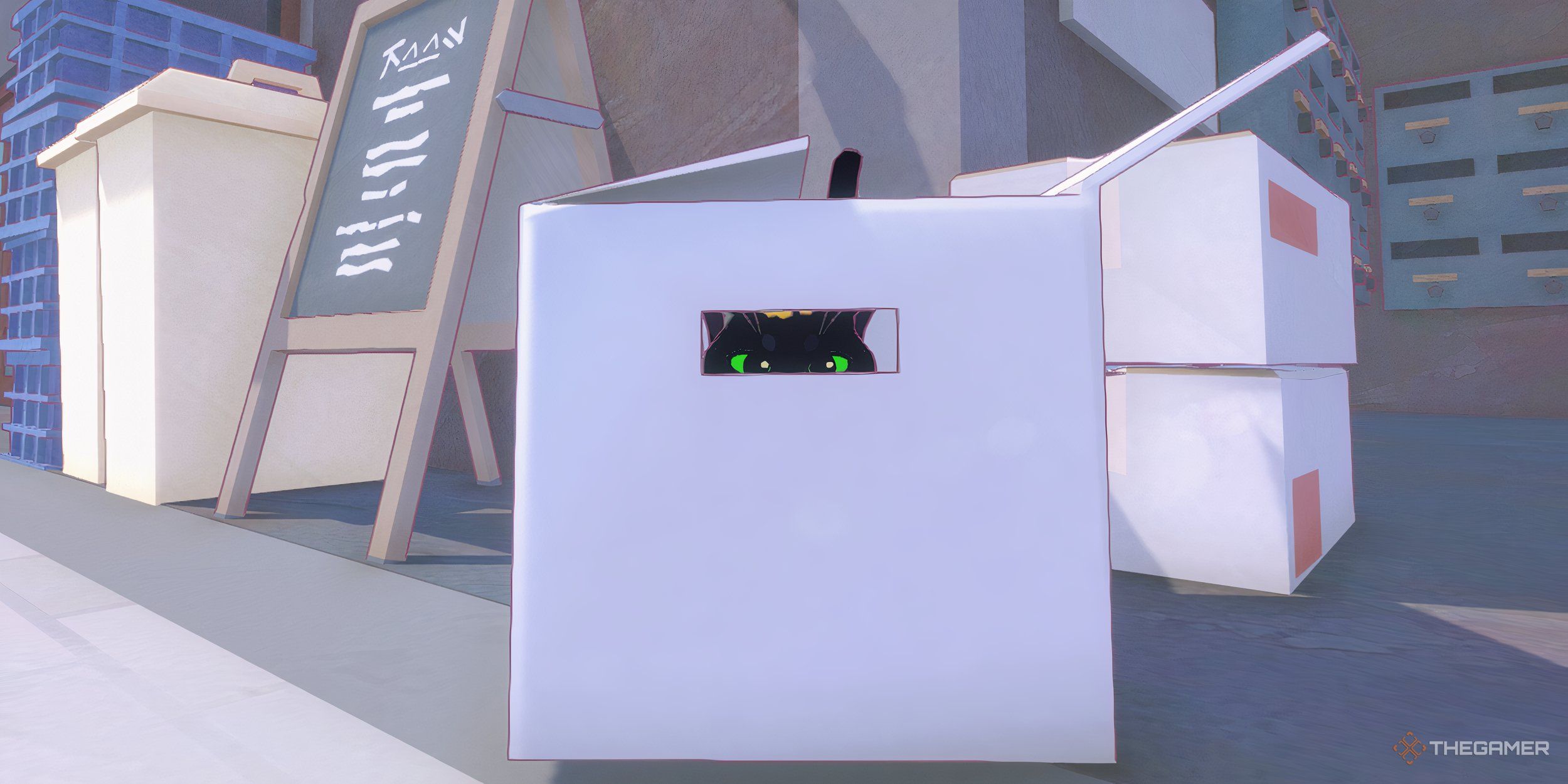 Little Kitty, Big City: Cardboard Box Location Guide