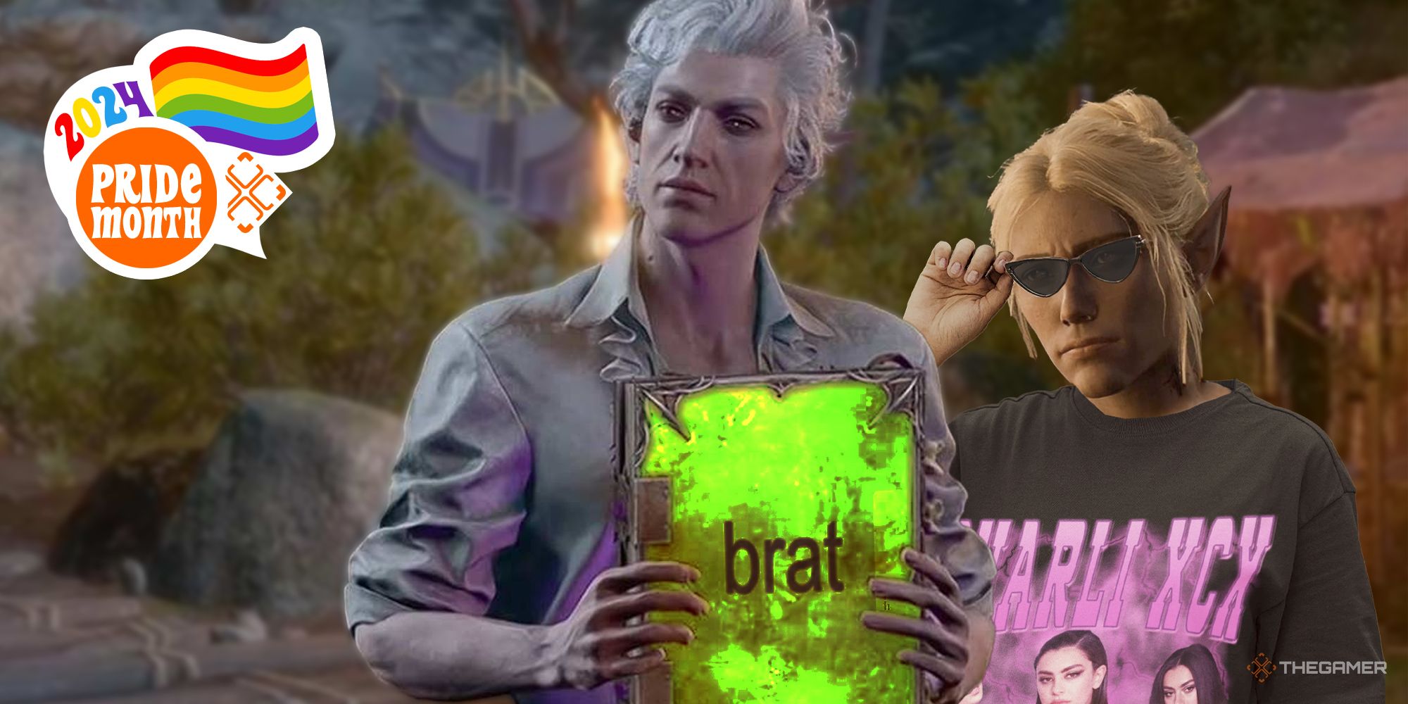 Here Are Baldur's Gate 3's Characters As Tracks From Charli XCX's Album Brat