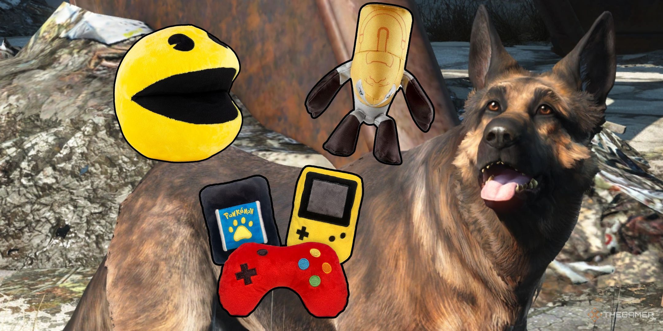 Video Game-Themed Toys For Dogs